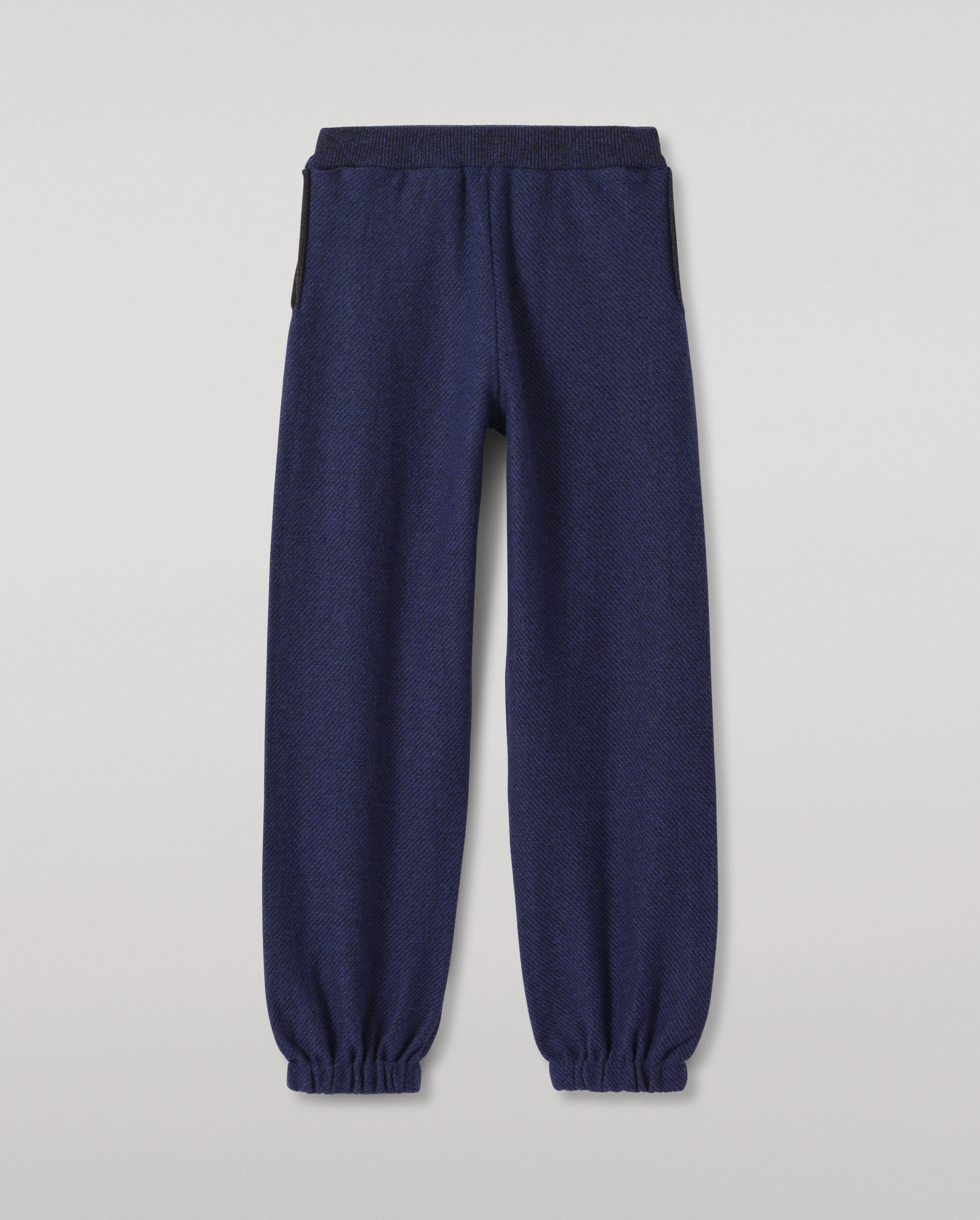 Reel Blue Cashmere Trousers - 1