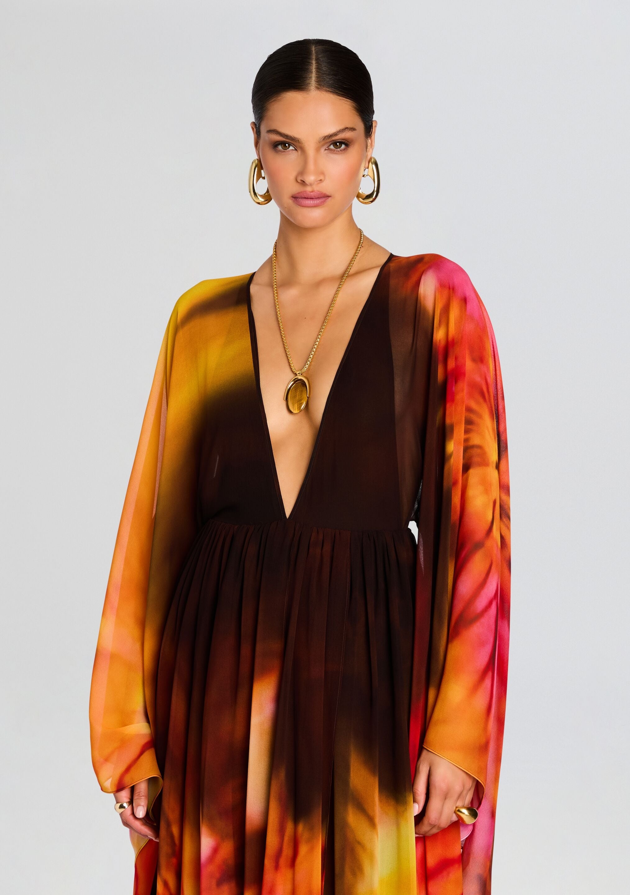 HEDLEY CHIFFON DRESS - 5