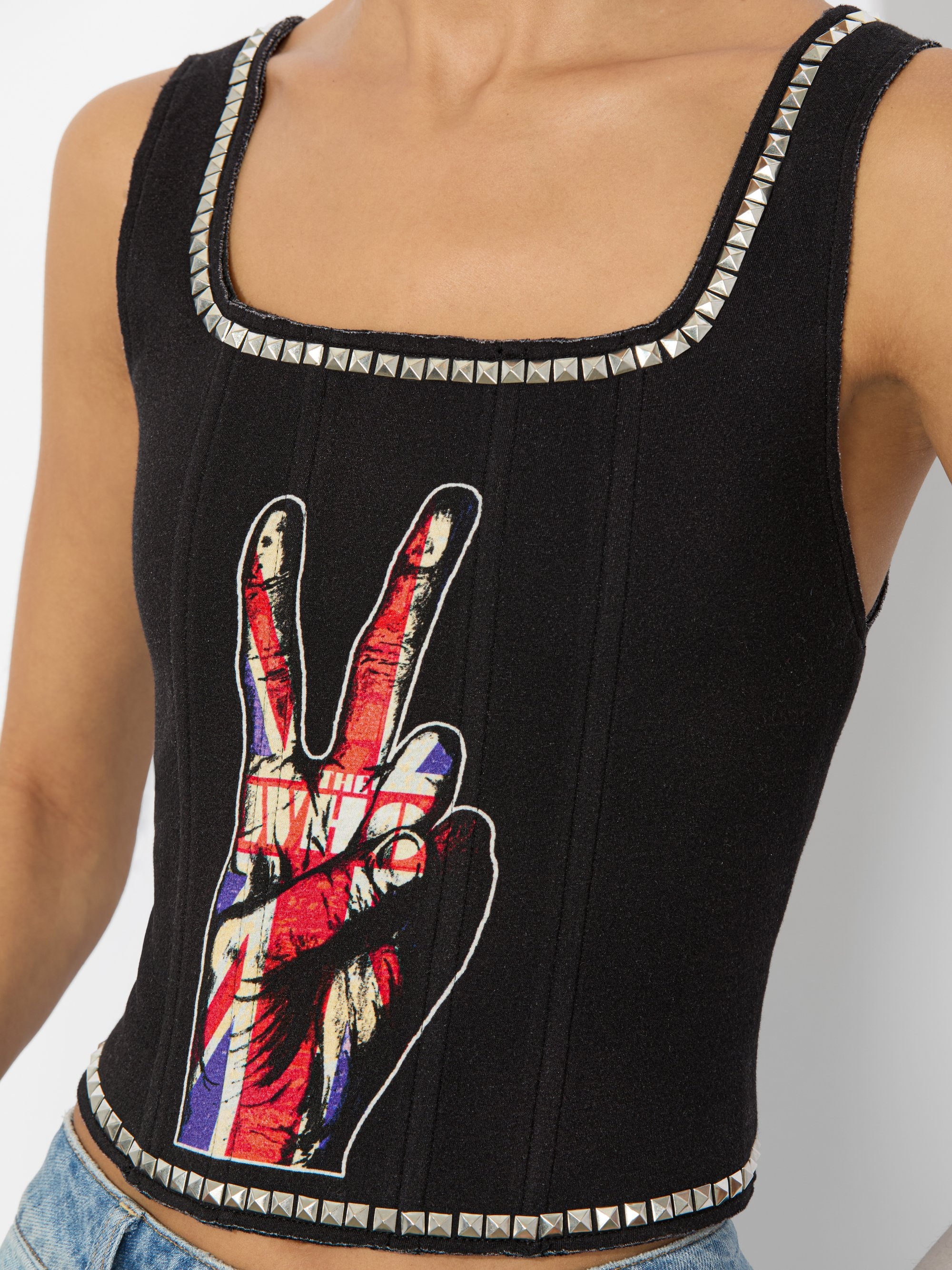 BRESLIN BAND TEE CORSET - 5