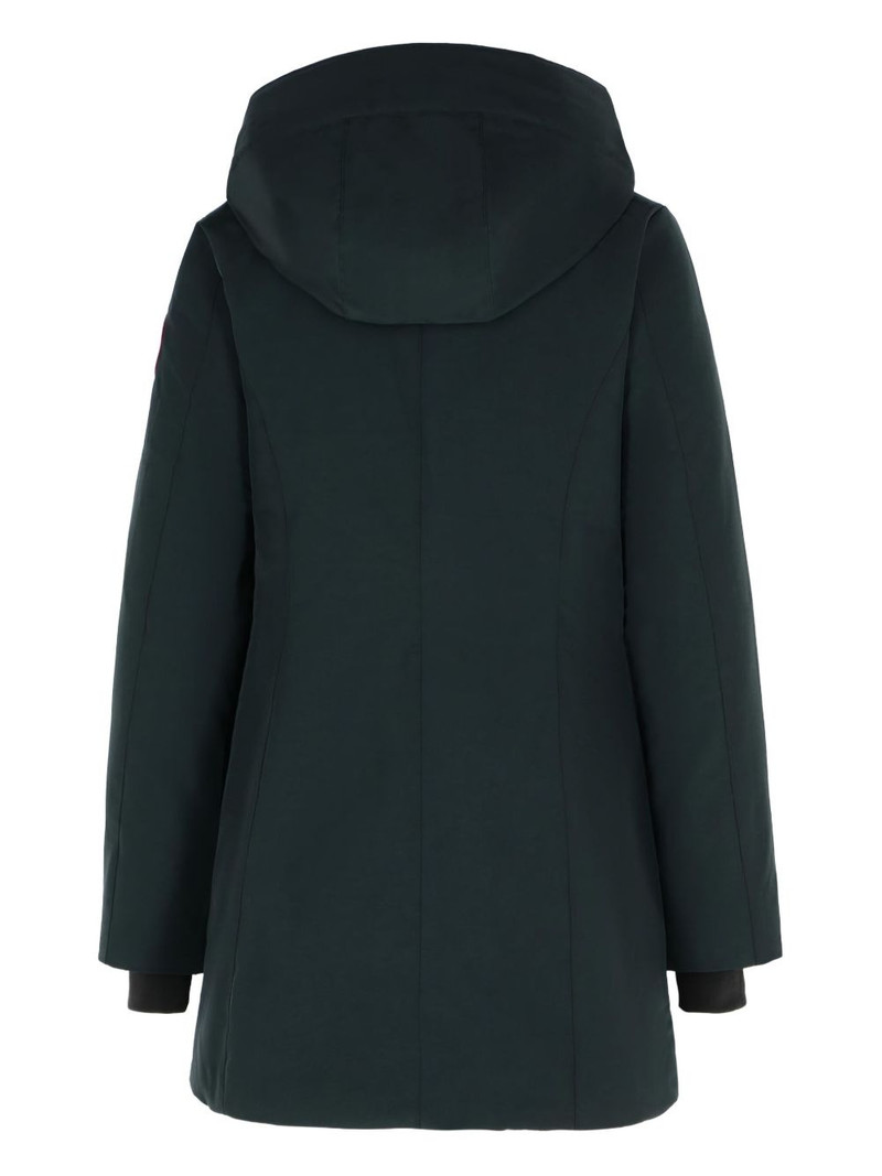 Canada Goose fixed-hood snap-button coat outlook