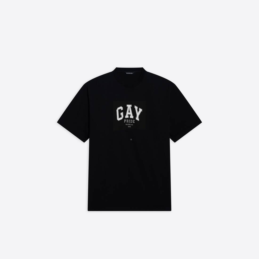 Men's Pride Boxy T-shirt in Black - 1