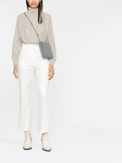 Brunello Cucinelli cropped tailored trousers outlook