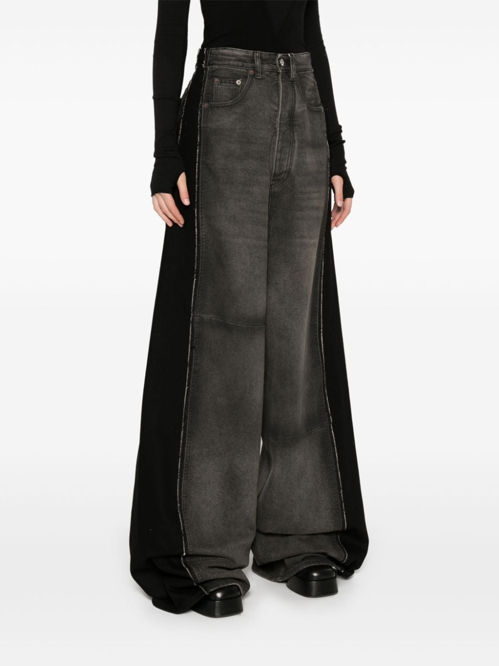 wide-leg denim - 3