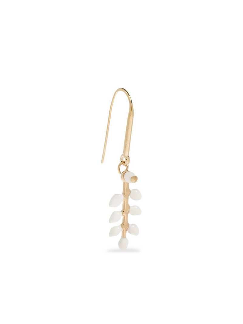 leaf drop earrings 4