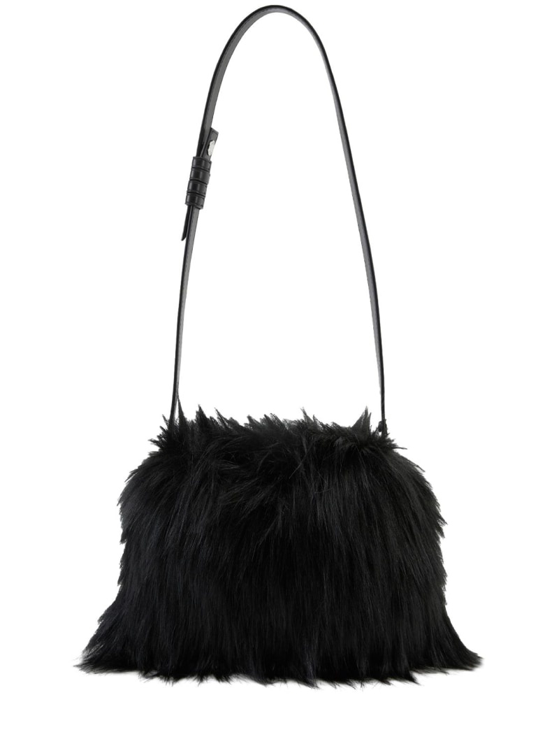 Mini Puffin faux fur bag - 8