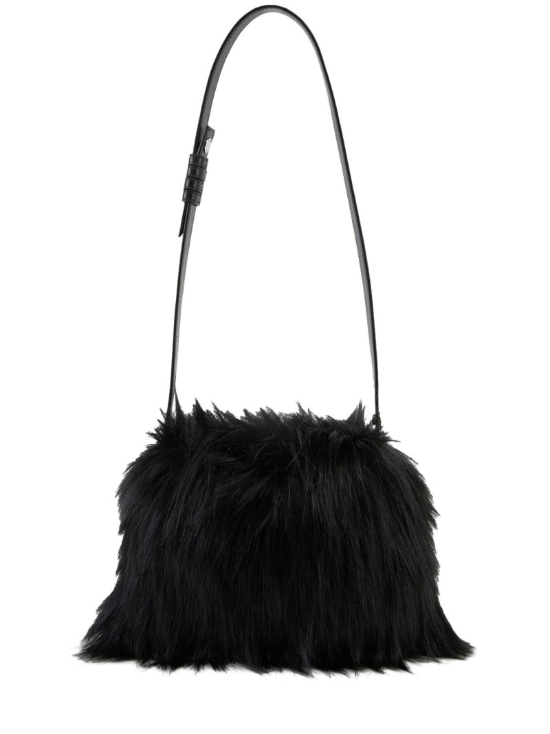 Mini Puffin faux fur bag 8