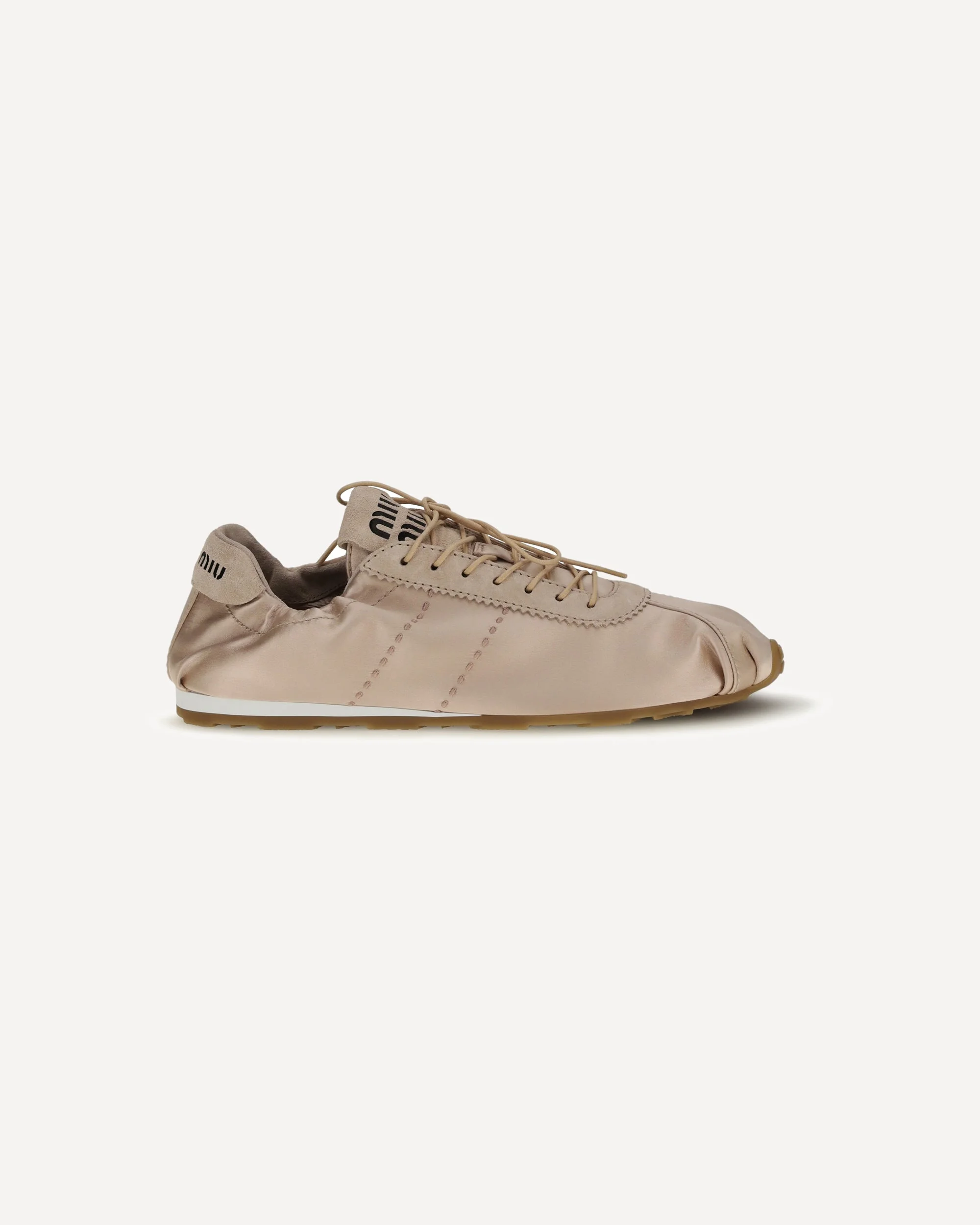 Satin Plume Sneakers - 1