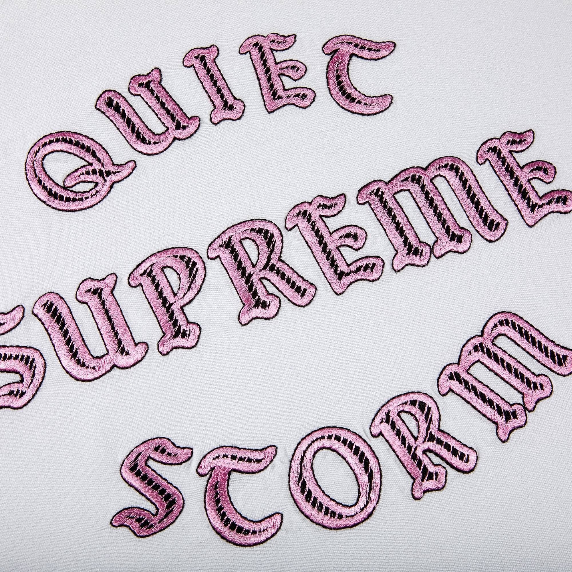 Supreme Quiet Storm Short-Sleeve Top 'White' - 2