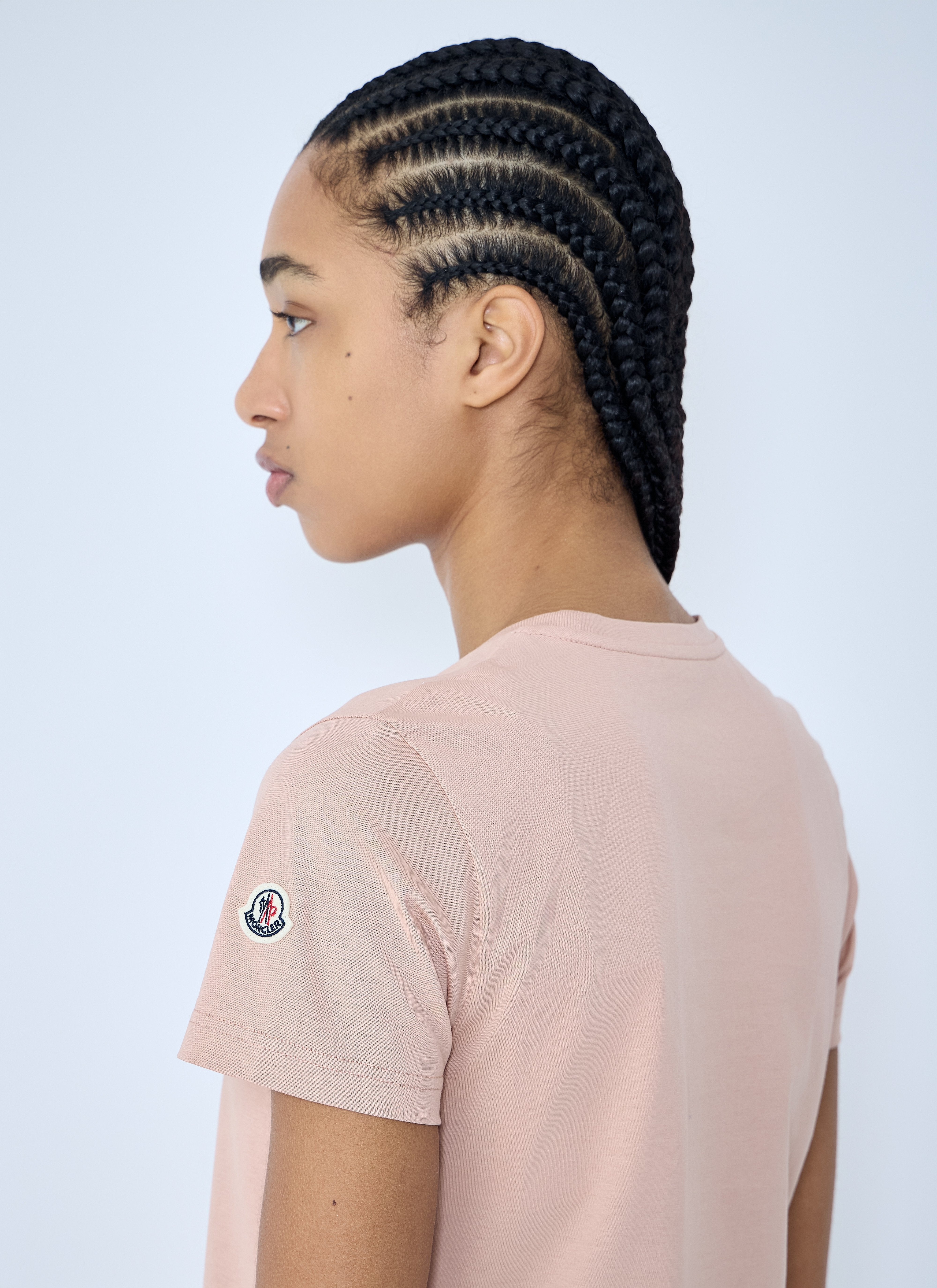 Moncler Women Logo Motif T-Shirt - 6
