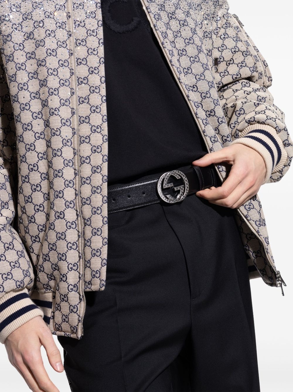 Interlocking G-buckle belt - 4