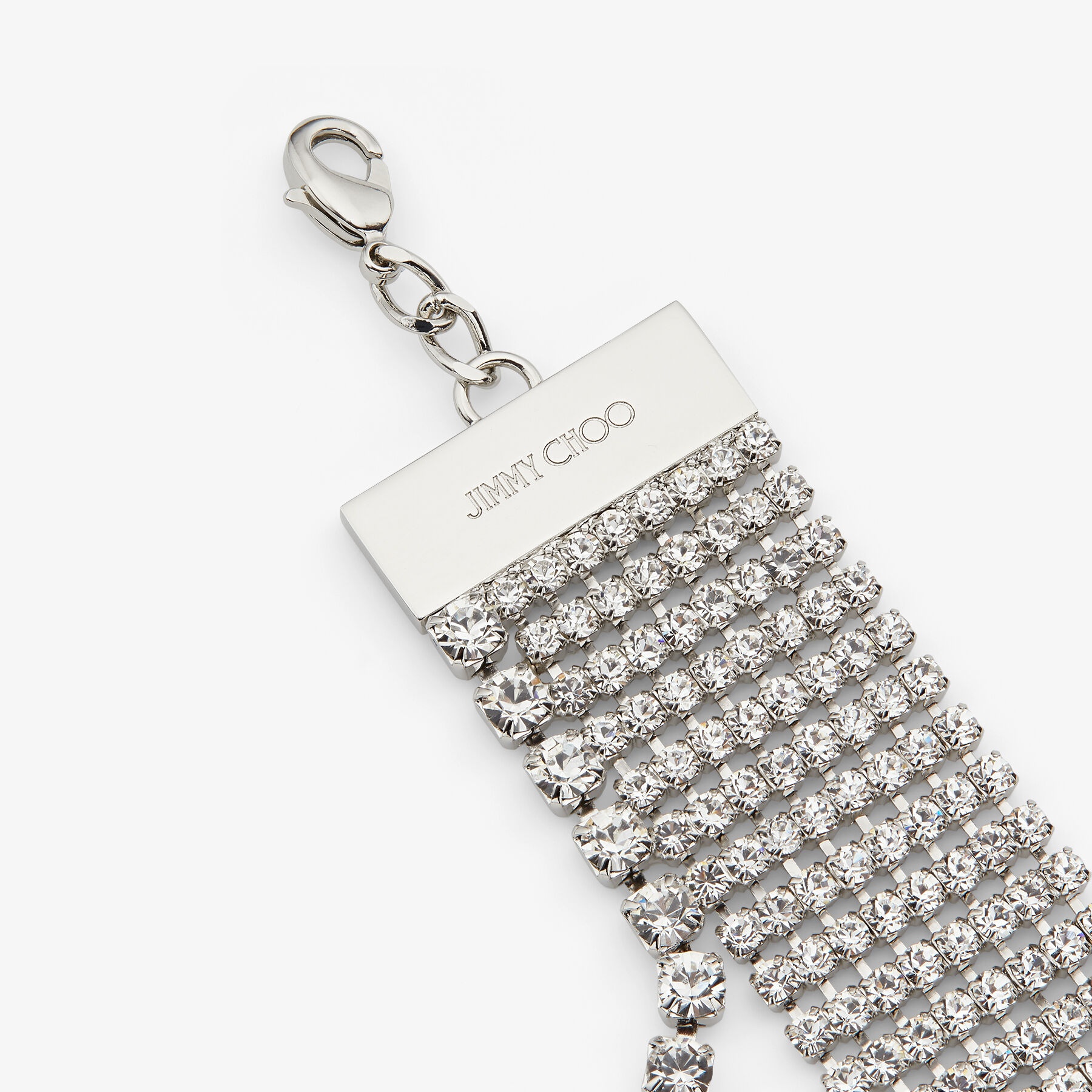 Saeda Bracelet
Silver-Finish Crystal Mesh Bracelet - 4
