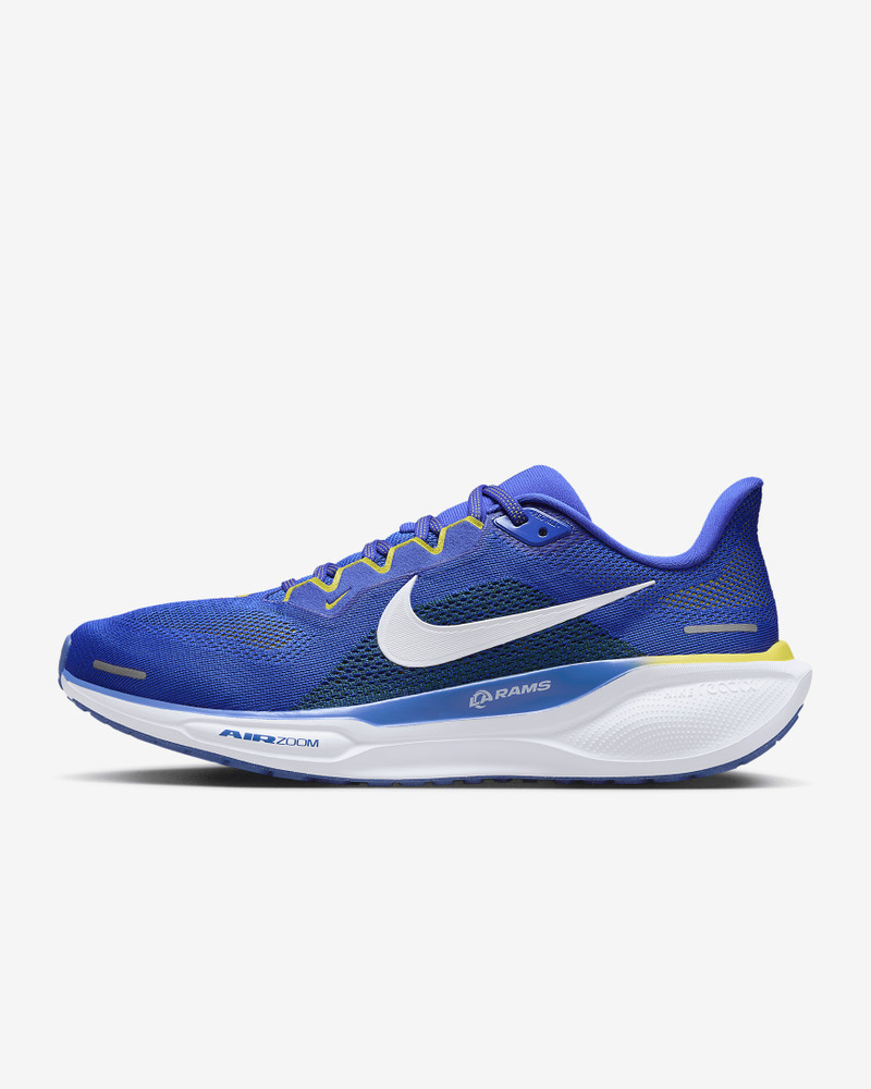 Nike Pegasus 41 NFL 로스 앤젤레스 Rams 남자의 도로 운동화 - 1