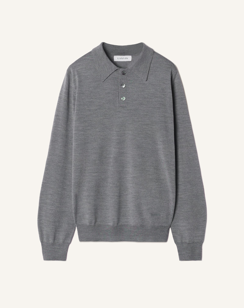 CLASSIC POLO SHIRT IN MERINO WOOL 1