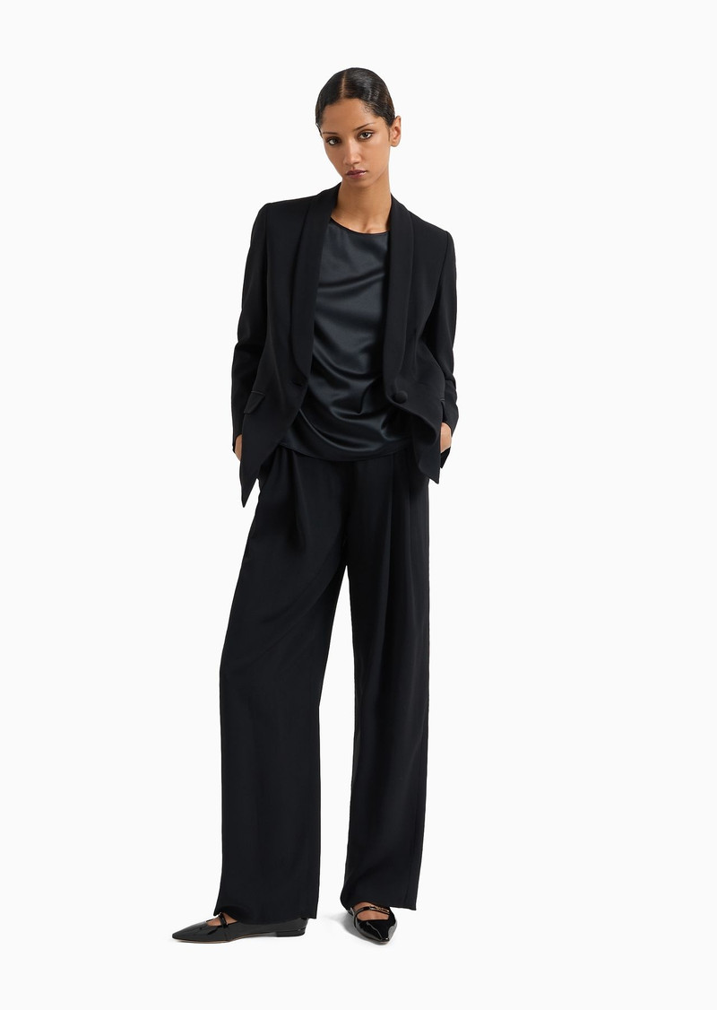 EMPORIO ARMANI Silk satin blouse outlook