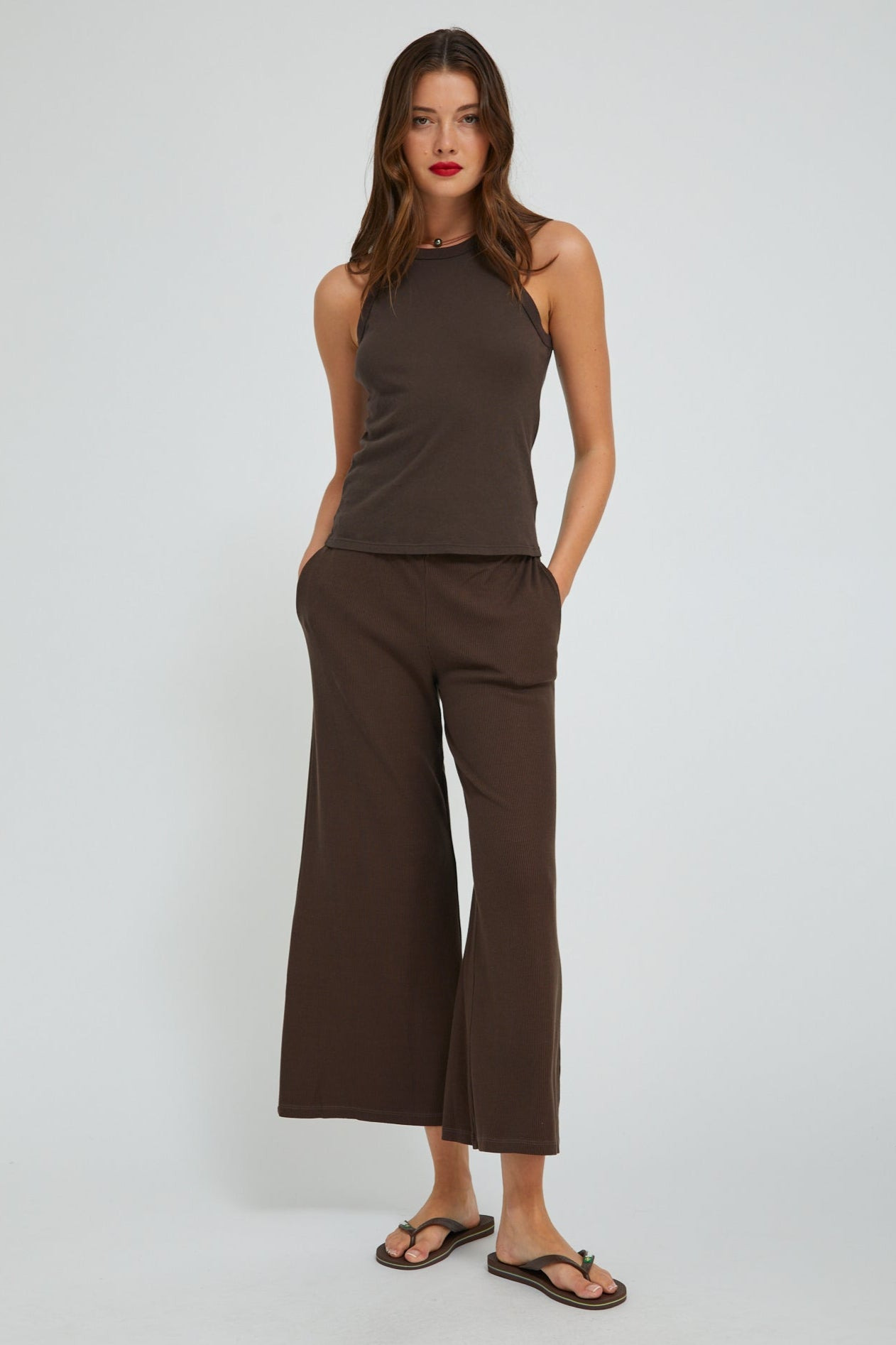 CHOCOLATE RIB CULOTTE - 3