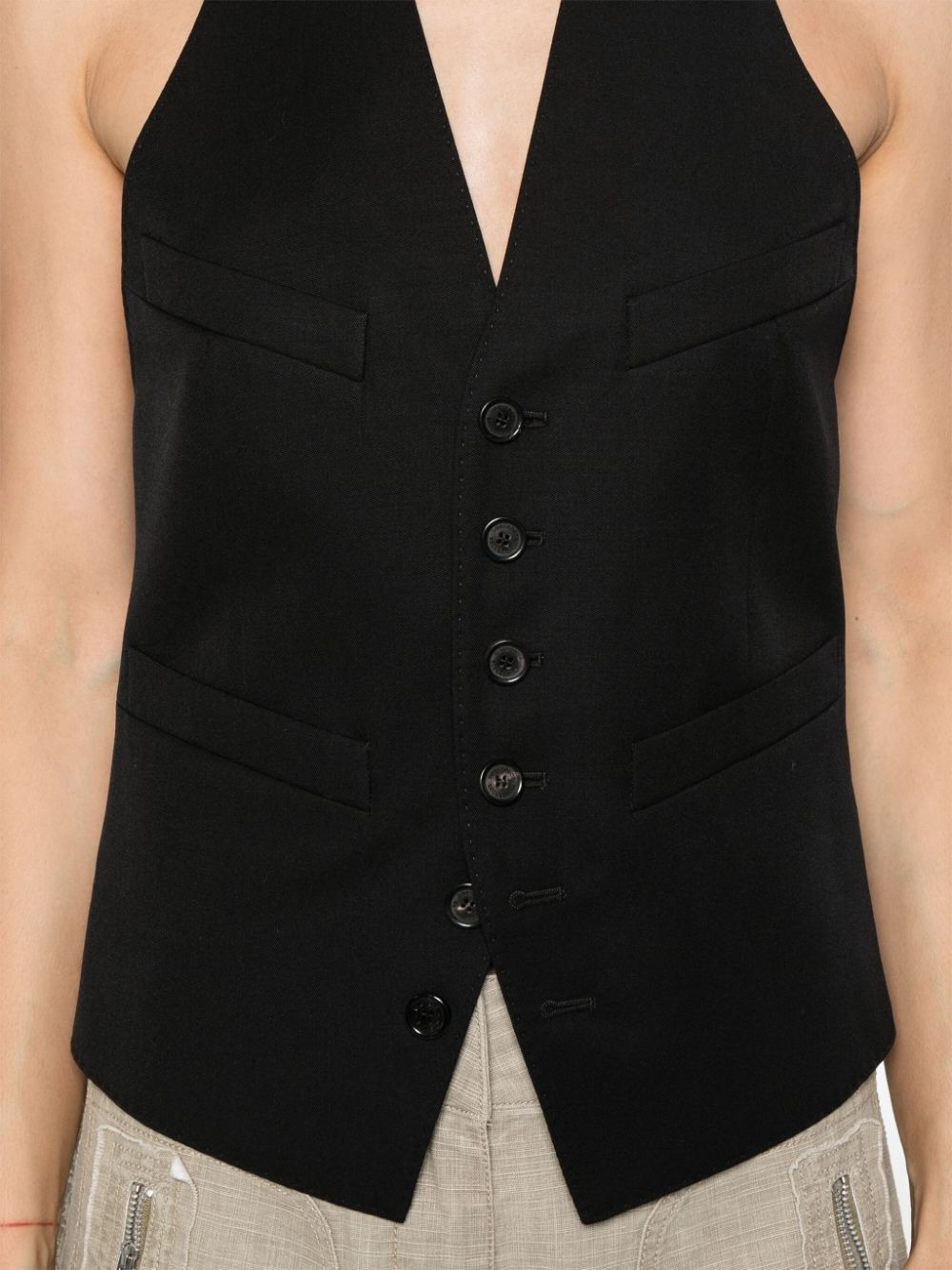 Dsquared2 Women Classic Dean Vest - 5
