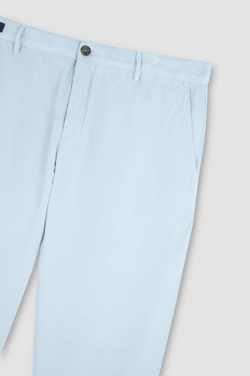 CHINO PANTS IN LINEN AND COTTON 5