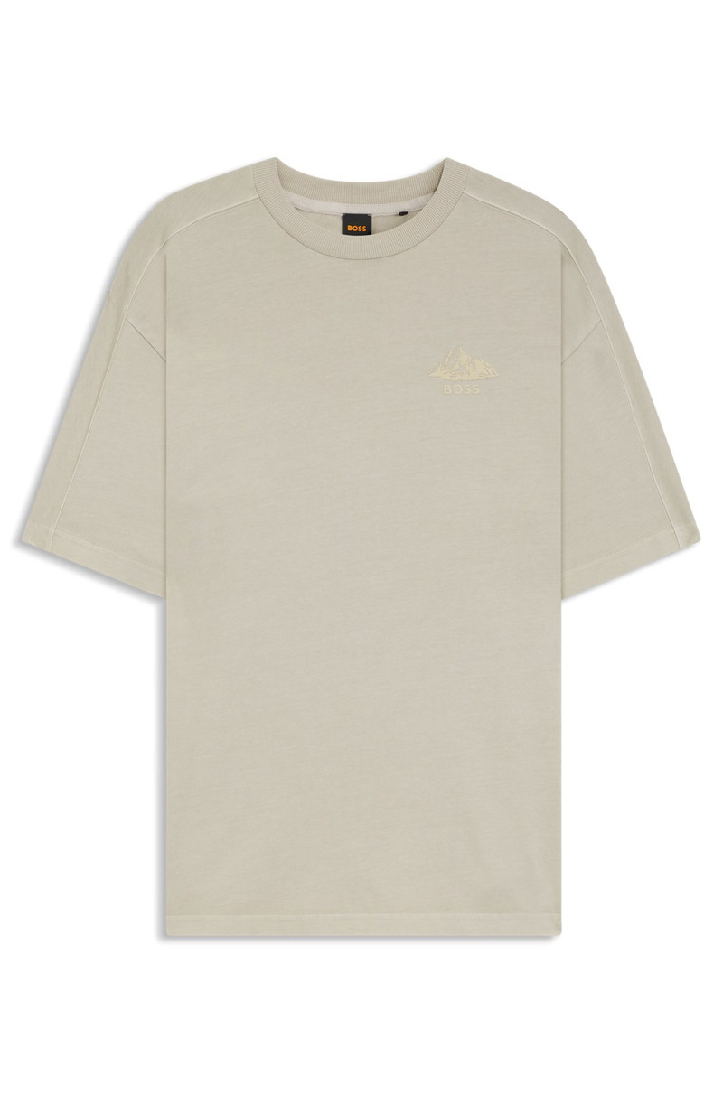COTTON-JERSEY T-SHIRT WITH LOGO DETAIL 1