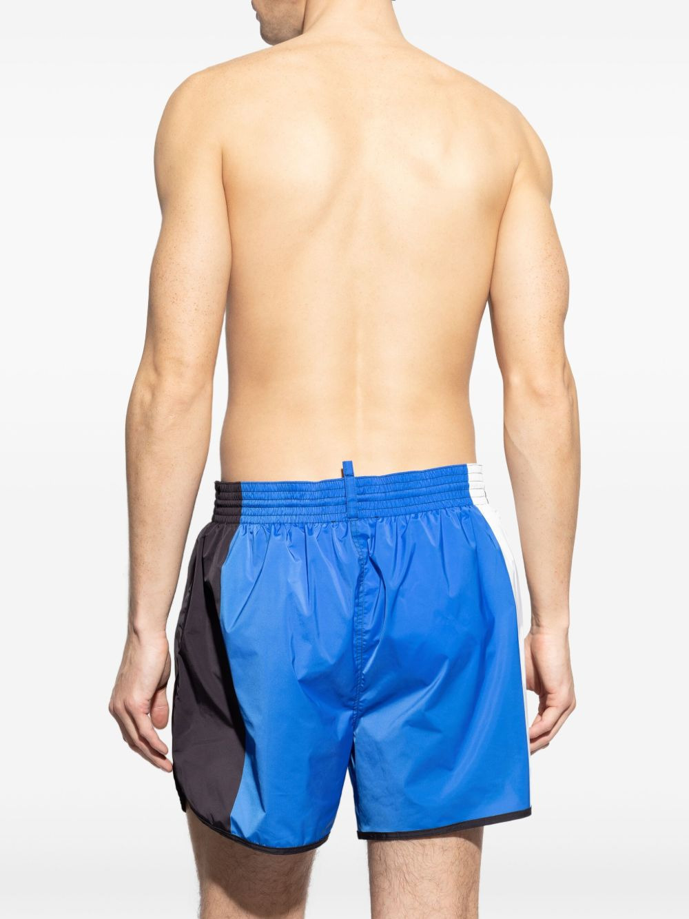 logo-print swim shorts - 4