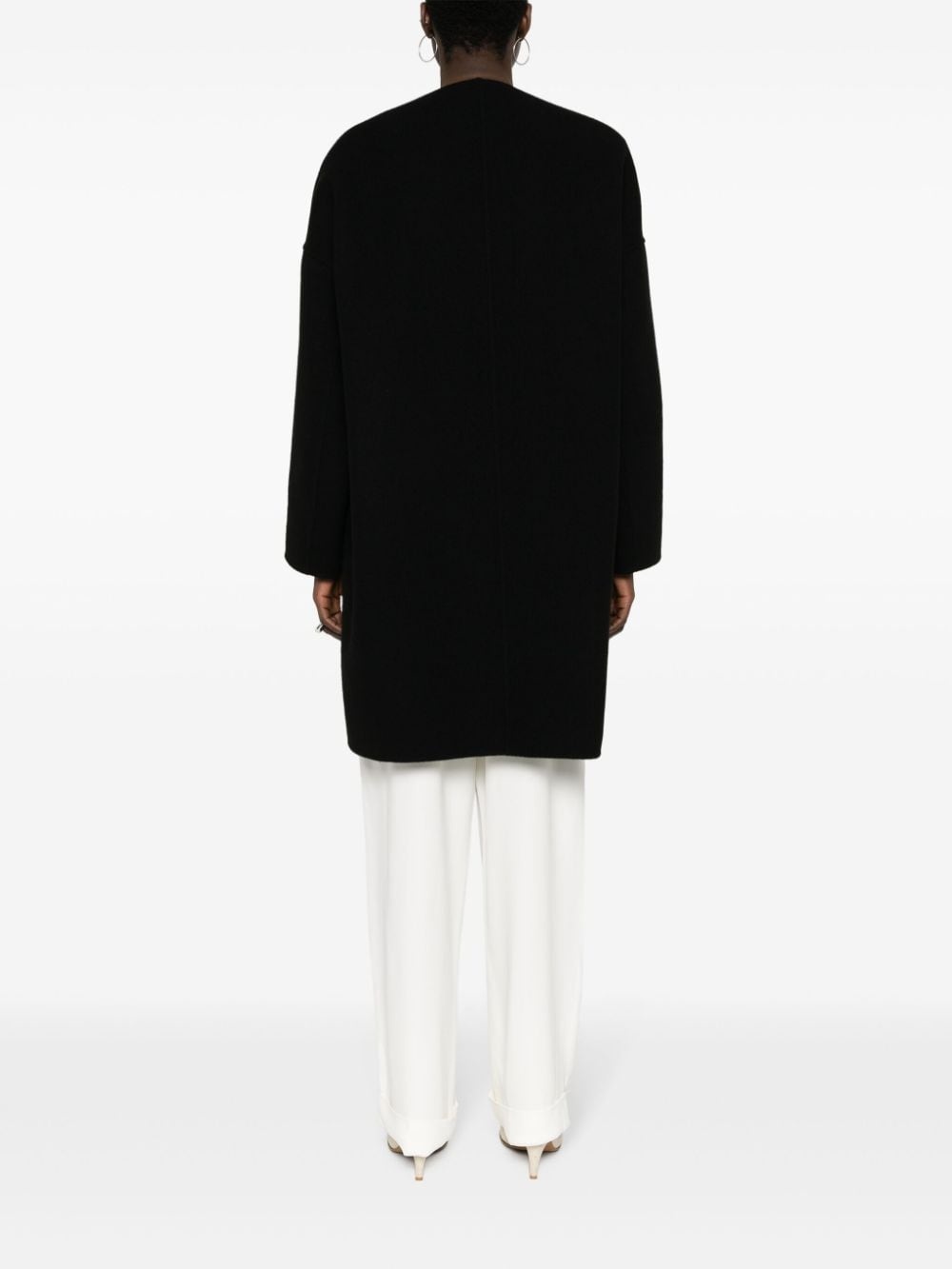 Verlain open-front coat - 4