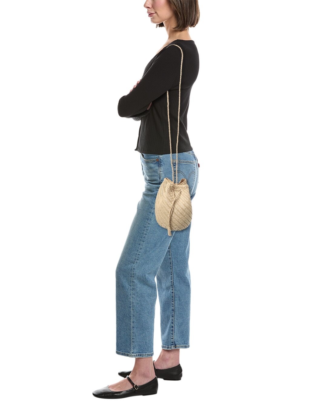Dragon Diffusion Pompom Double Jump Leather Crossbody - 4