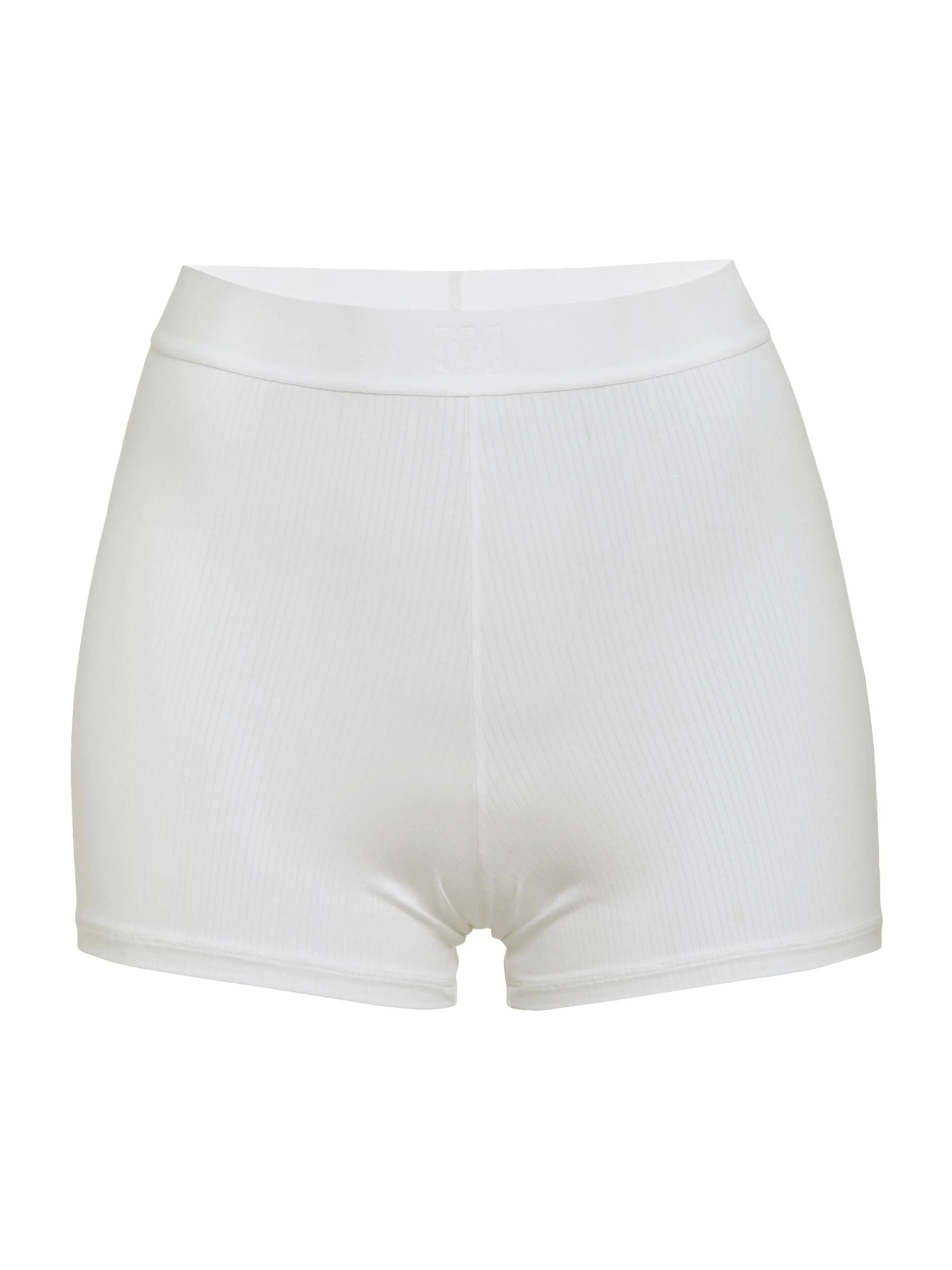 Women's Beauty Cotton Bike Shorts - Pearl - 1