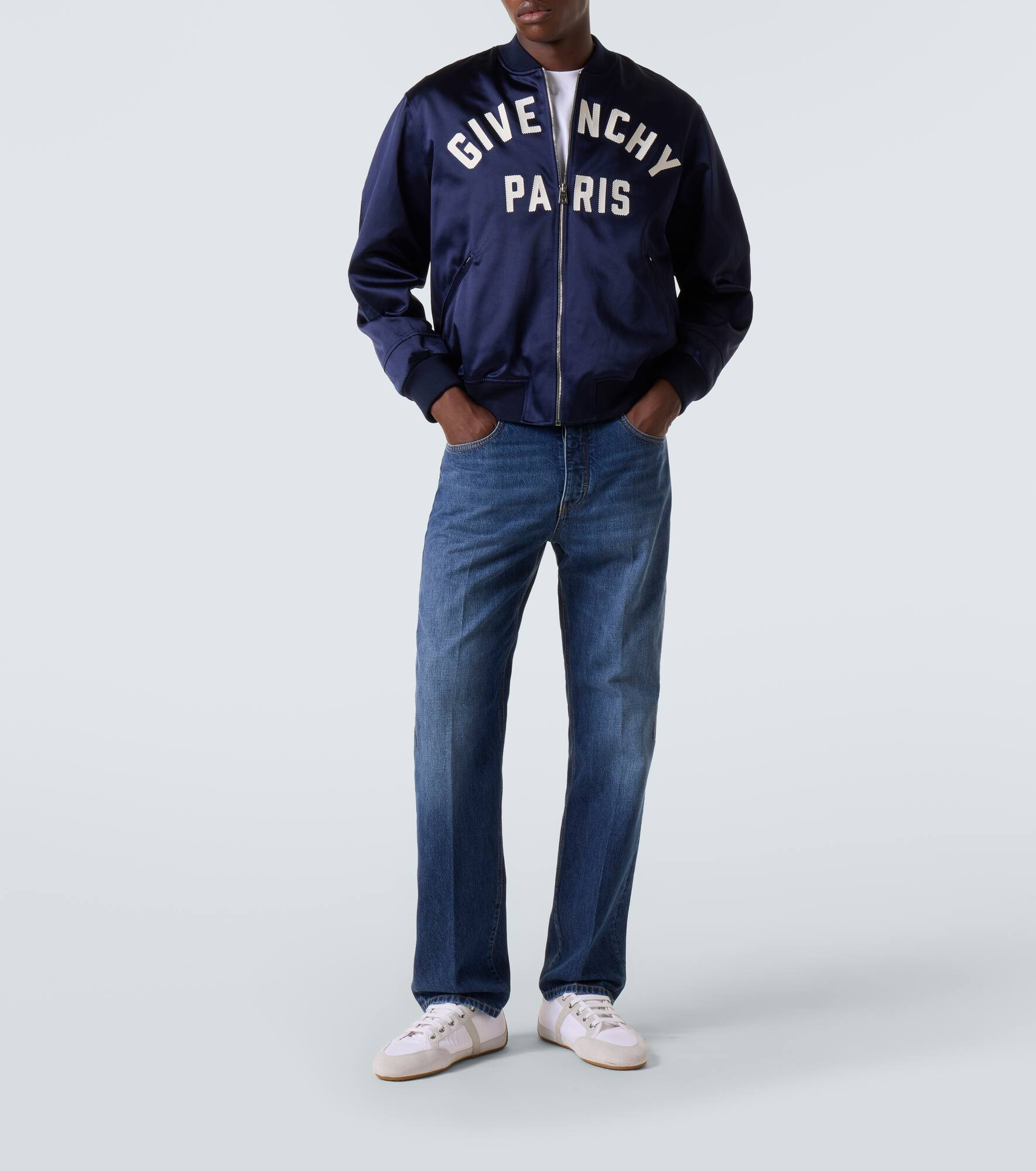 Givenchy Paris satin blouson - 2