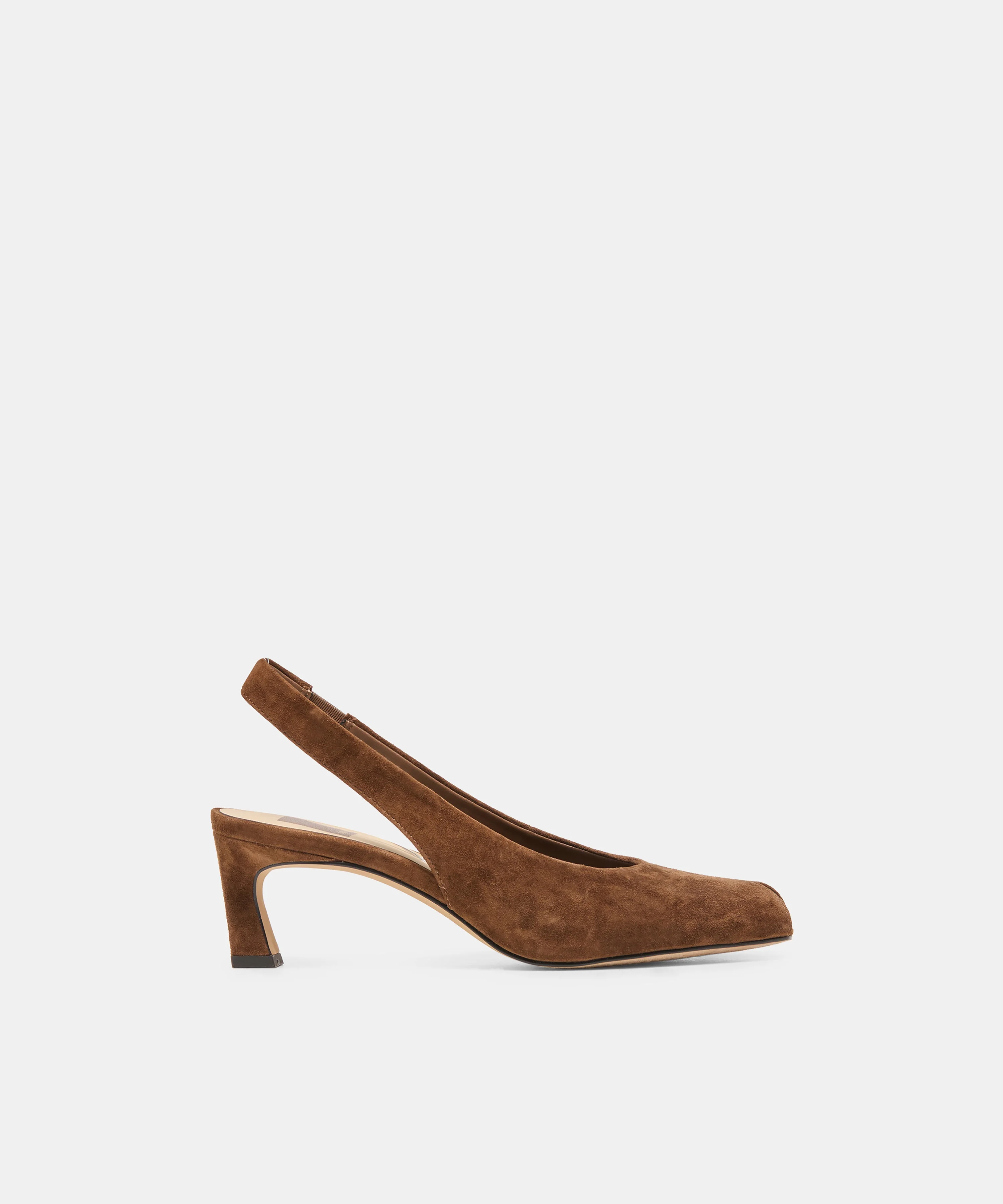 ANABEL HEELS COCOA SUEDE - 1
