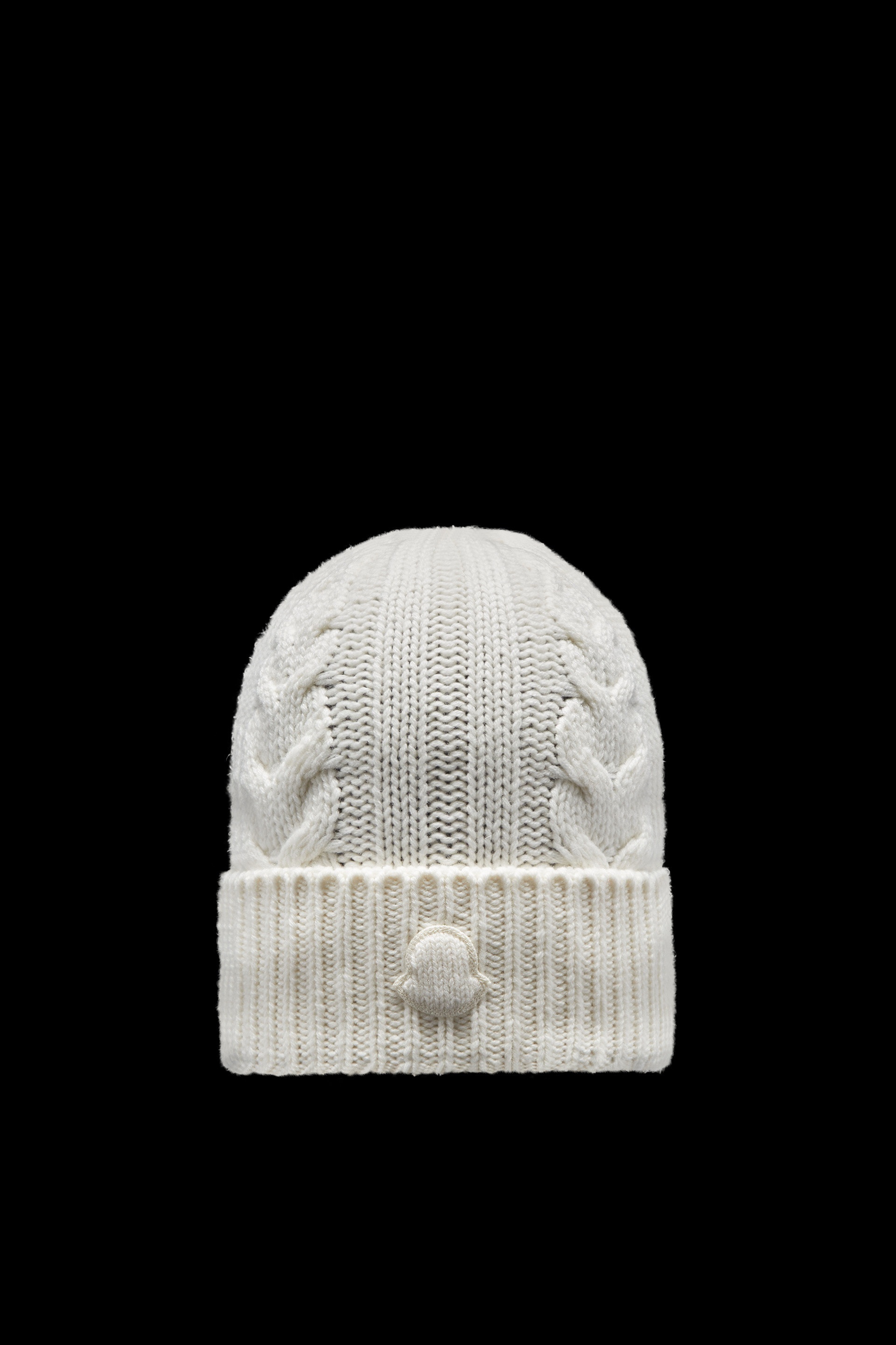 Cable Knit Cashmere Beanie - 1