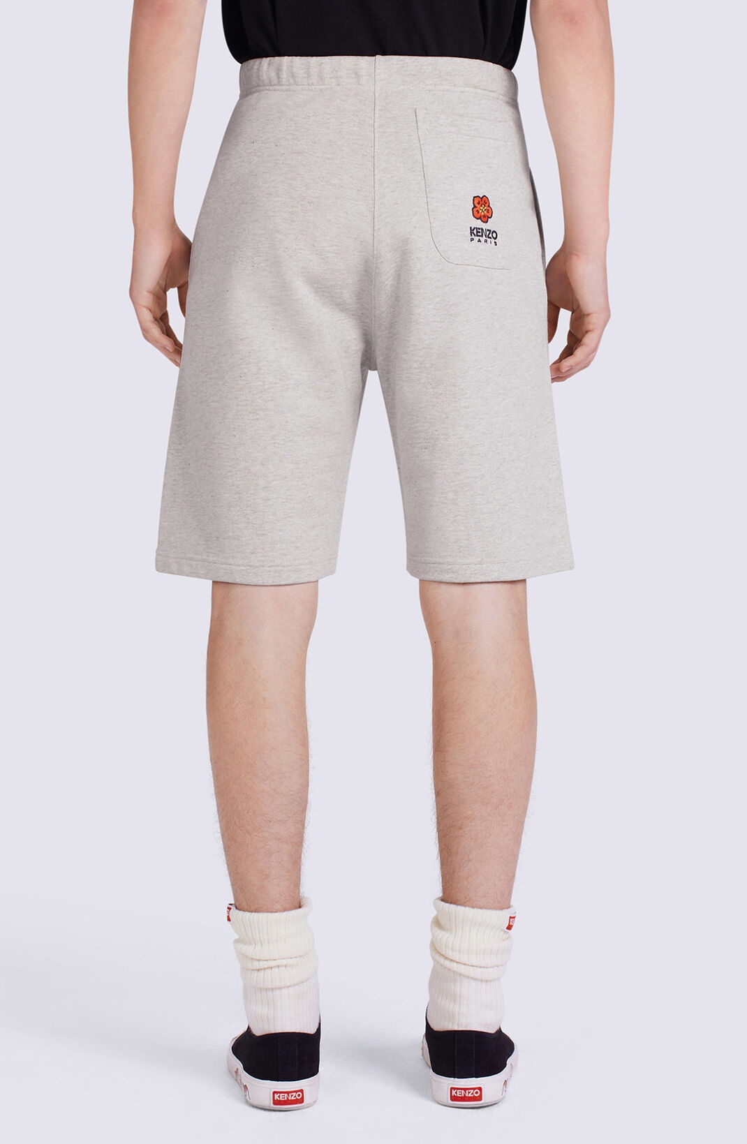'BOKE FLOWER' crest shorts - 6