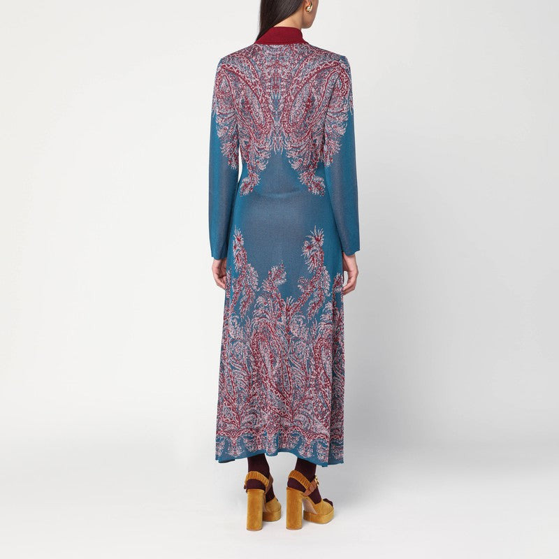 Etro Multicolored Cardigan Long Dress Women - 2