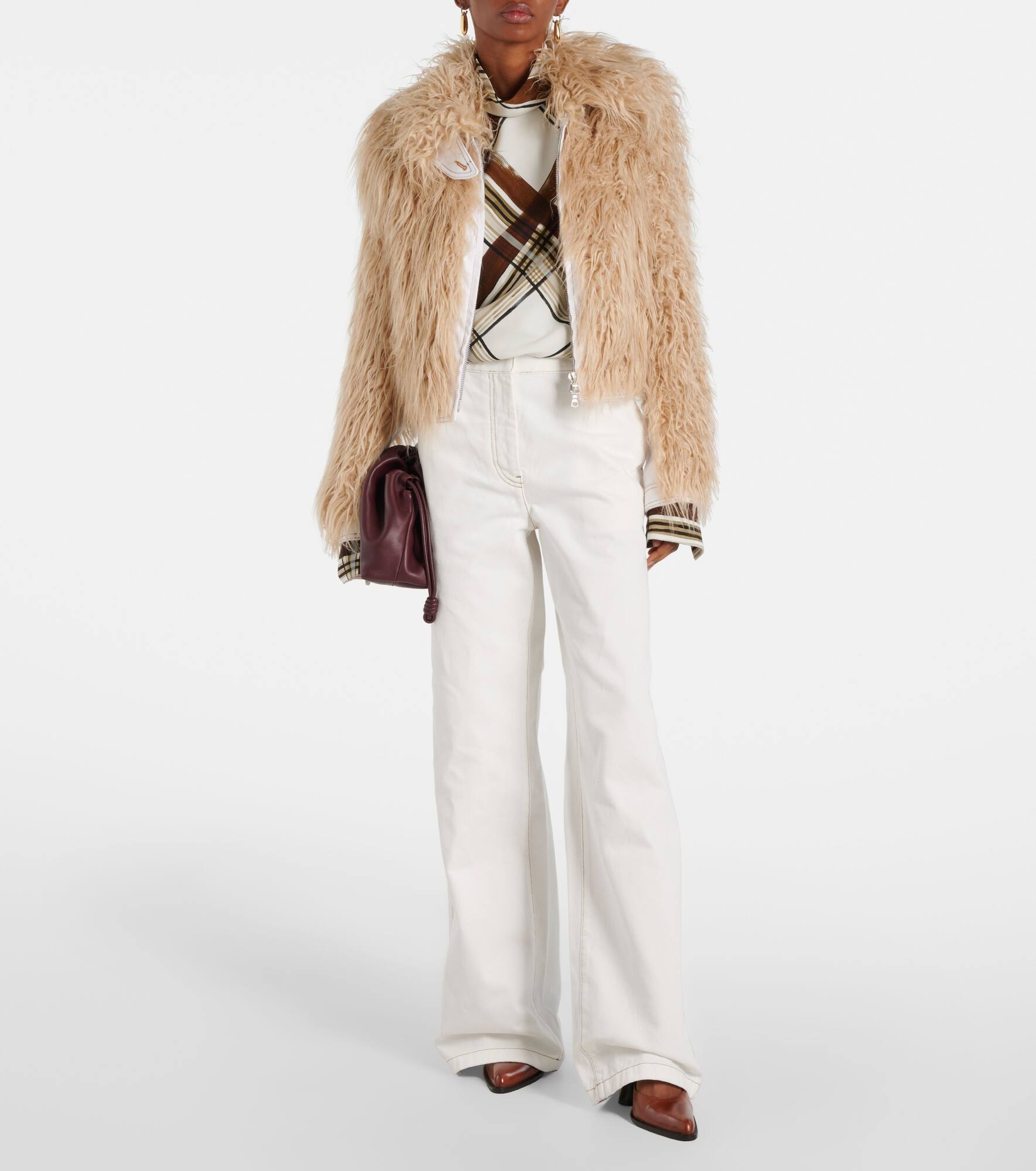 Faux fur jacket - 7