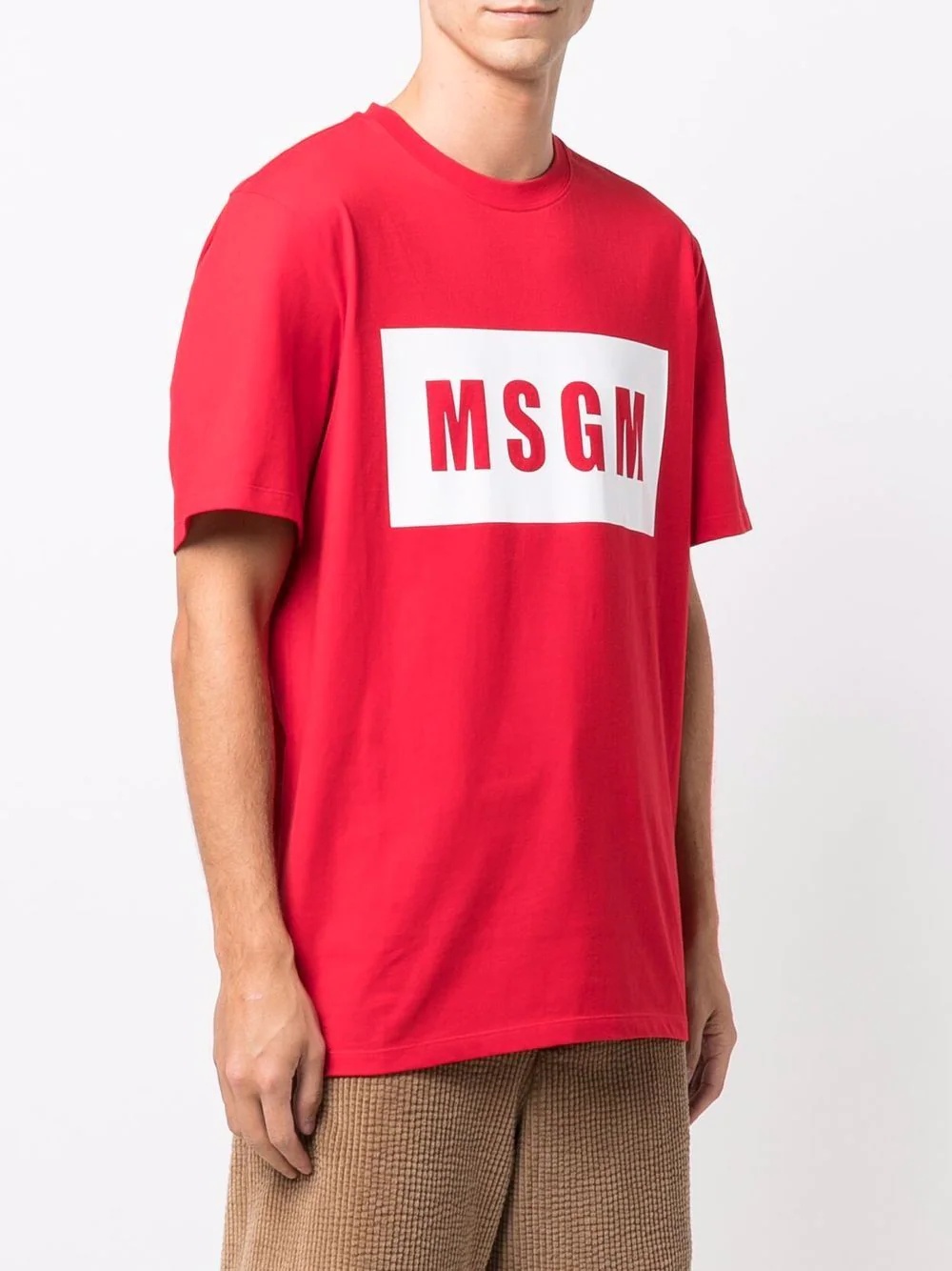 logo-print cotton T-shirt - 3