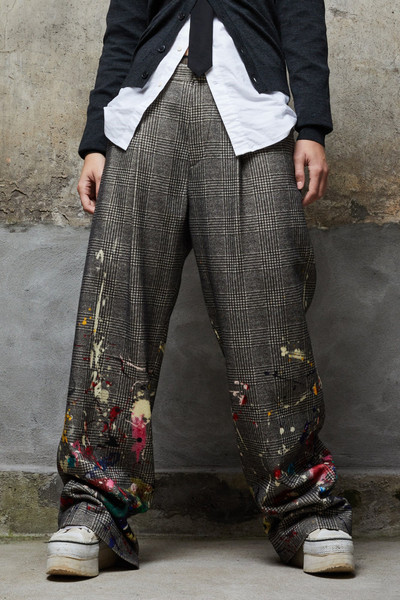 R13 PAINT SPLATTER TROUSER - PRINCE OF WALES outlook