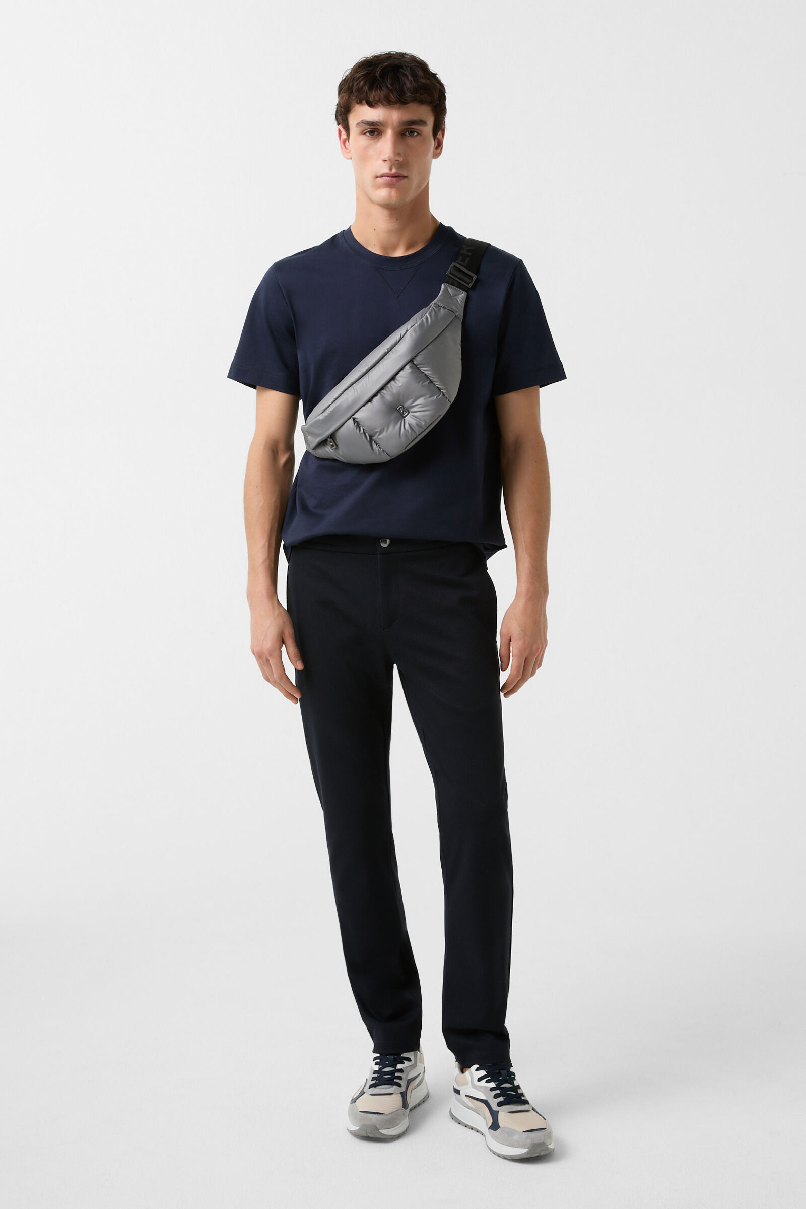 Twill trousers Riley Active in Navy blue - 4