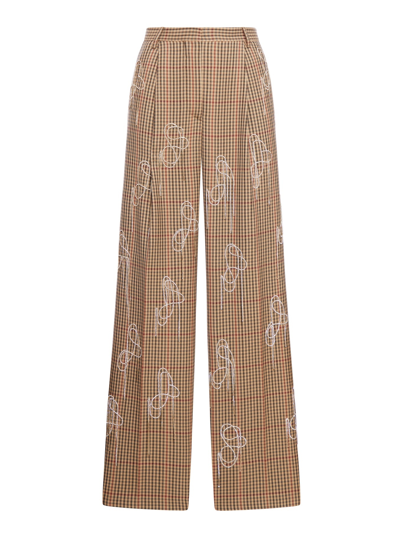 PRINTED PORTER TROUSERS - 1