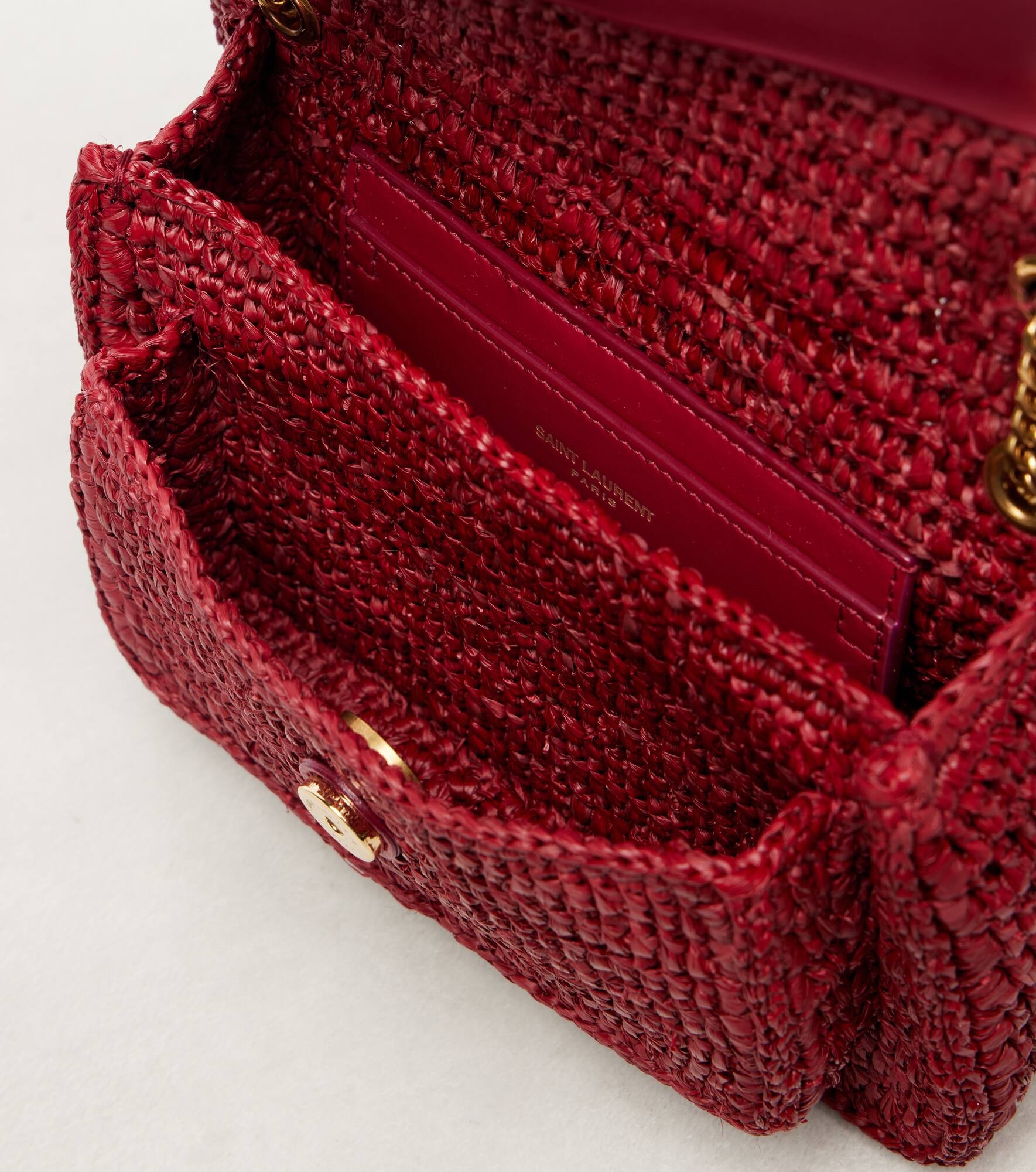 Niki Small raffia-effect shoulder bag - 3