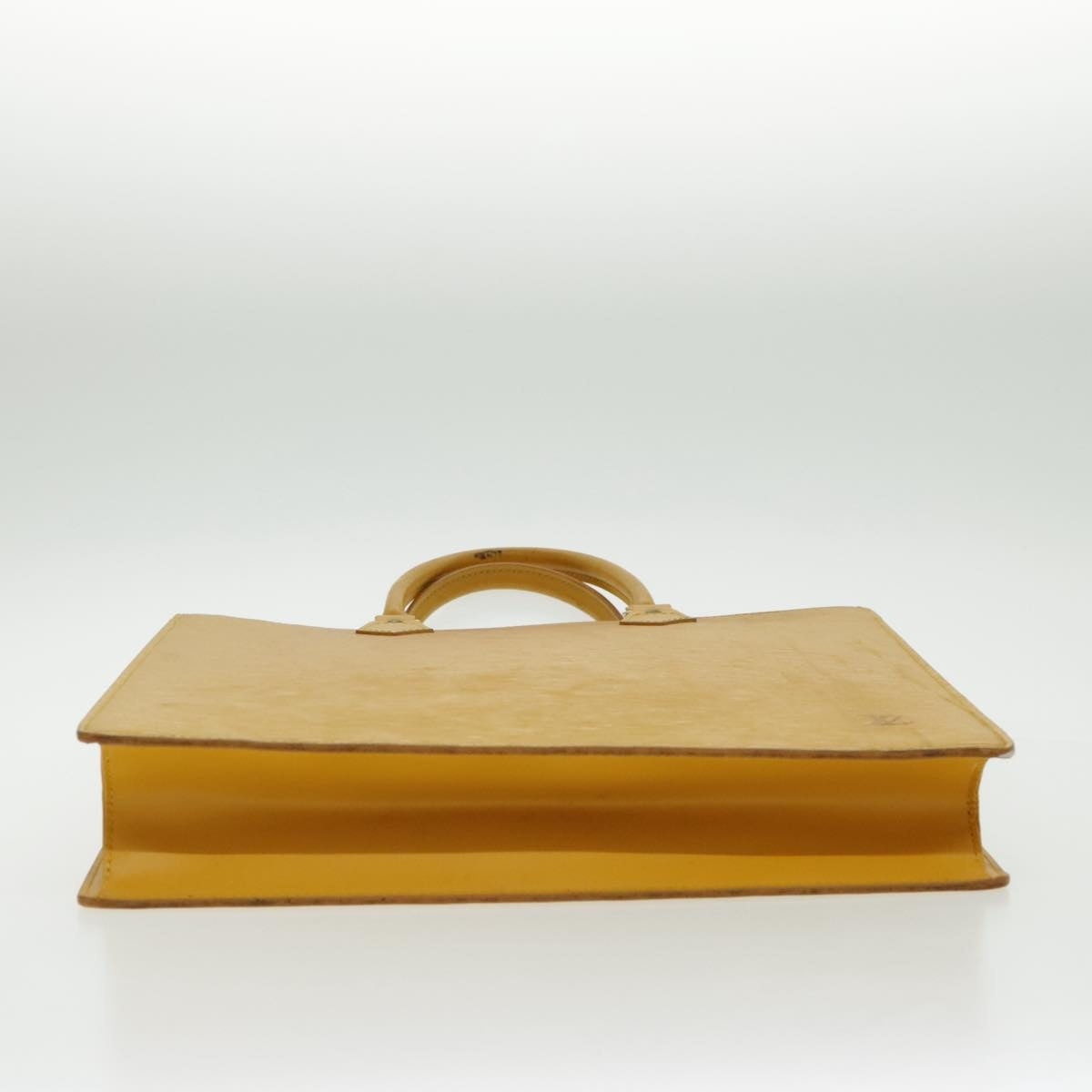 LOUIS VUITTON Epi Sac Plat Hand Bag Yellow M52079 - 6
