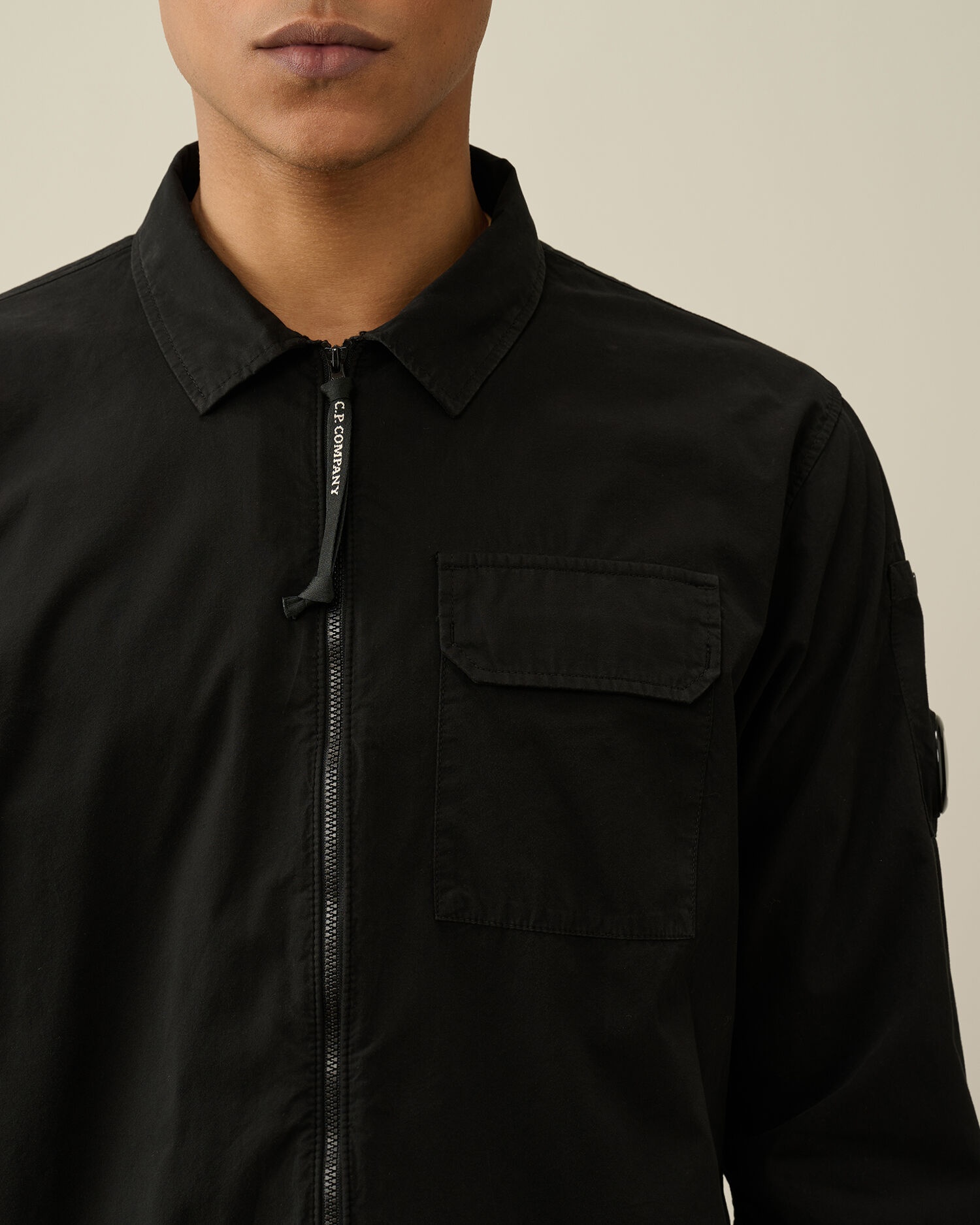 Gabardine Zipped Shirt - 4