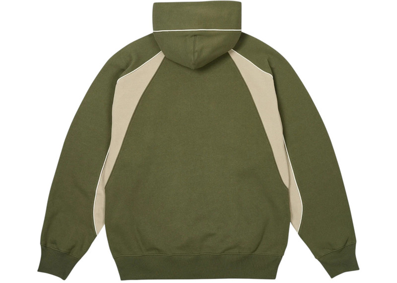 PALACE Palace Piped Panel Hood The Deep Green outlook