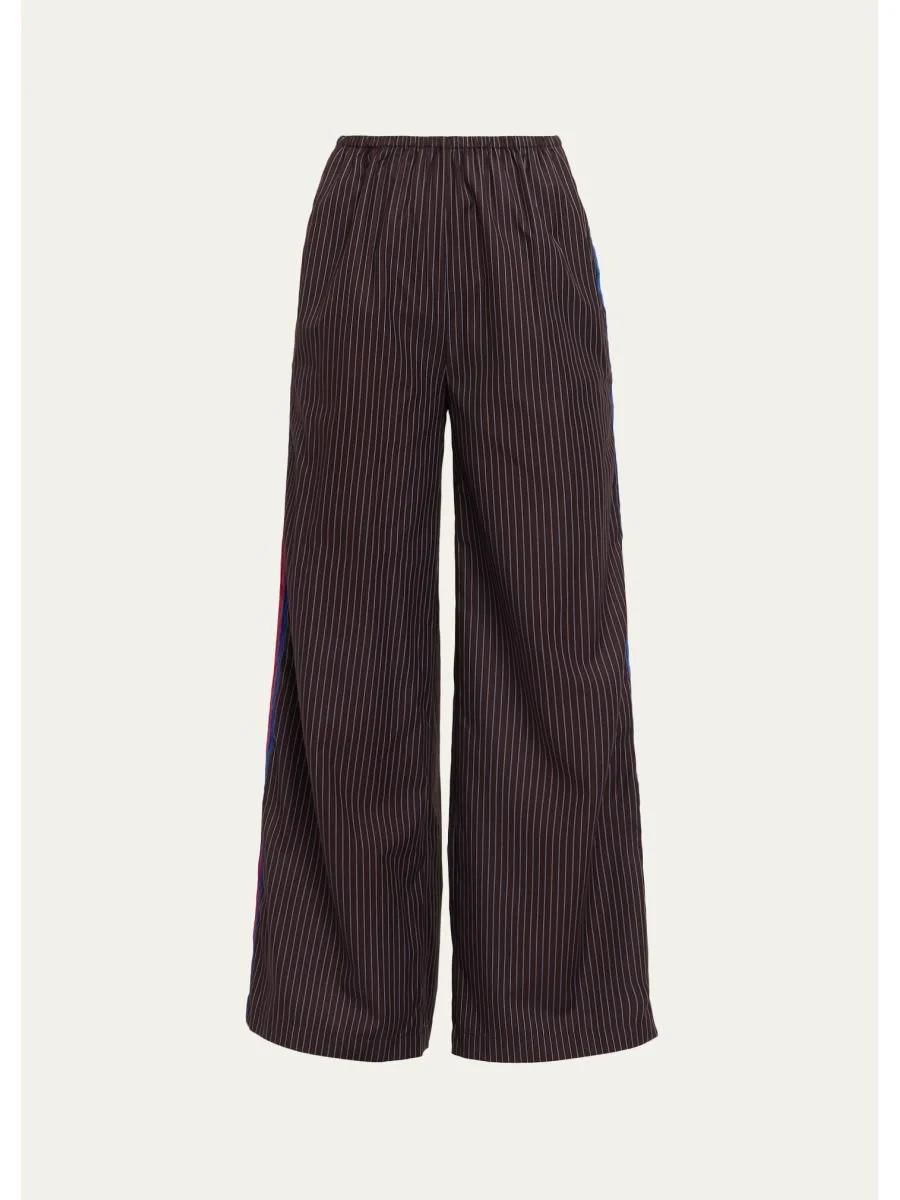 High Line Pinstripe Pants - 1