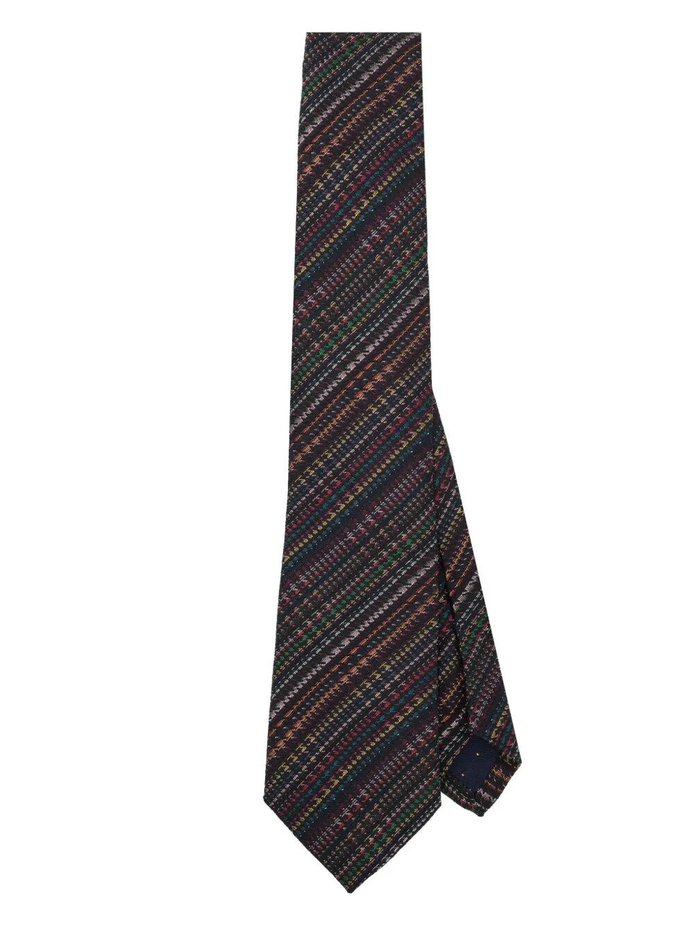 The 'MEN TIE SIG H/TOOTH' by PAUL SMITH is a luxurious accessory that embodies sophistication. Craft - 1