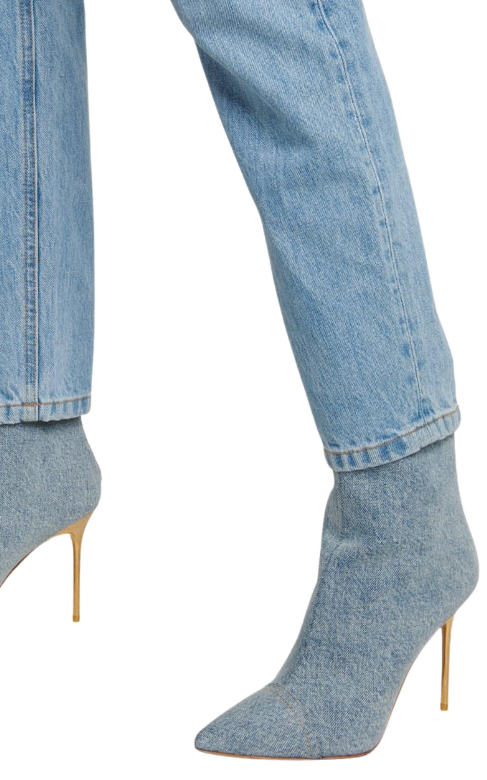 Skye Denim Ankle Boots - 2