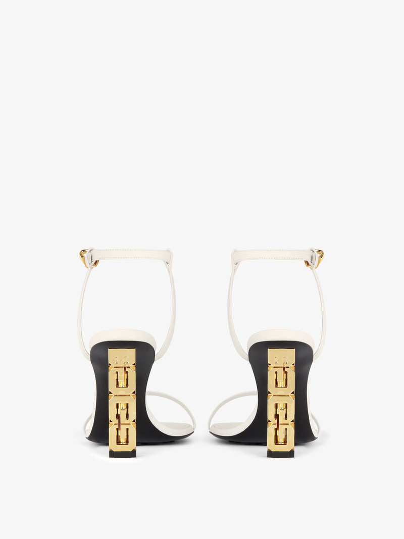 G CUBE SANDALS IN NAPPA LEATHER 6