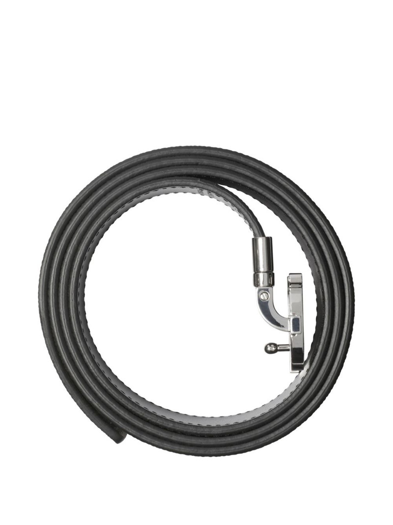 Burberry reversible check TB belt outlook