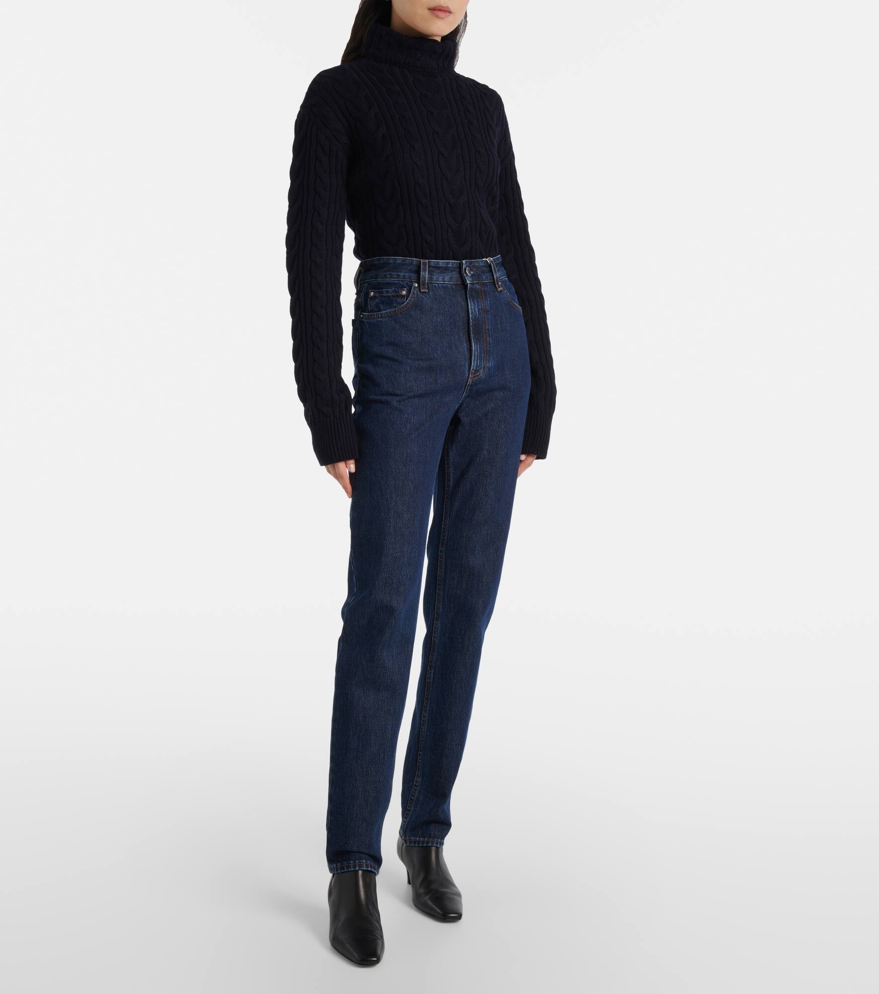 High-rise slim jeans - 7