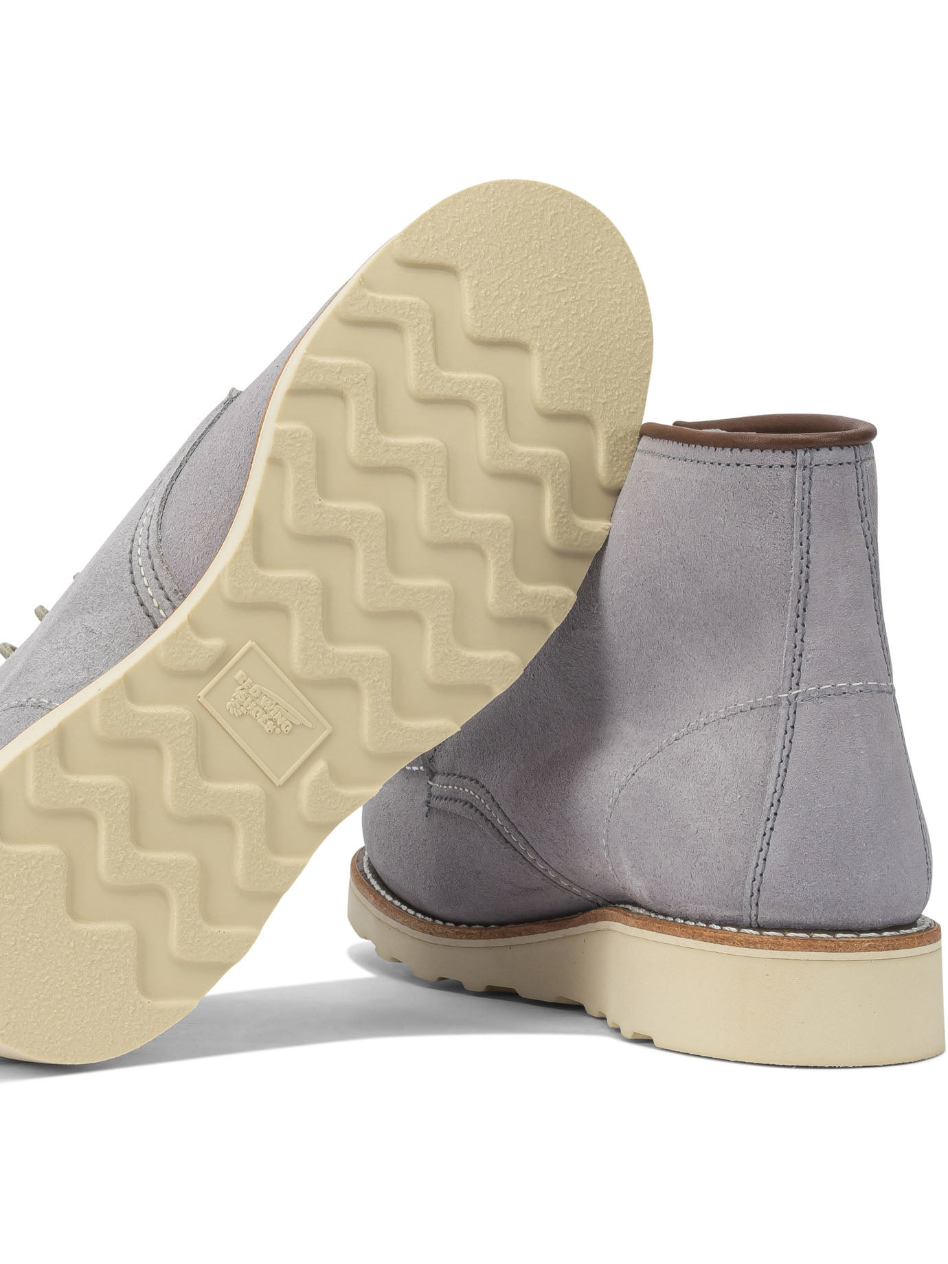 Red Wing Shoes - Red Wing Shoes "6'' Moc Toe 3300 Dusty Lavender Abilene" Lace-up Ankle Boots - 5