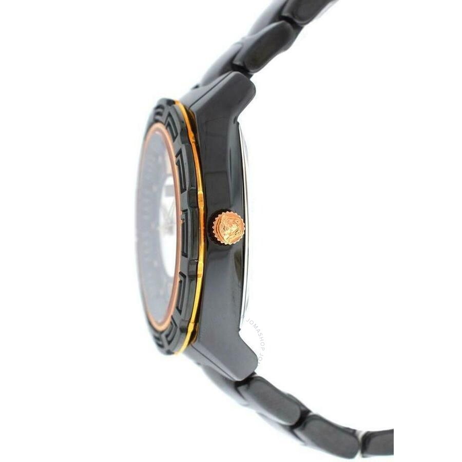 Versace DV One Glamour Quartz Black Dial Ladies Watch 63QCP9D008 SC09 - 2
