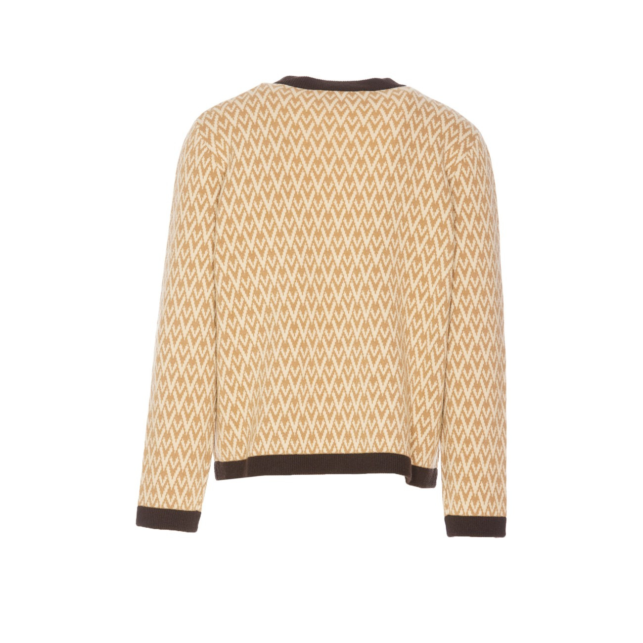 Valentino Garavani Men Toute La V Motif Cardigan - 3