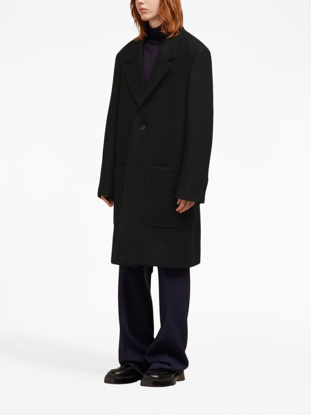 single-breasted coat - 4